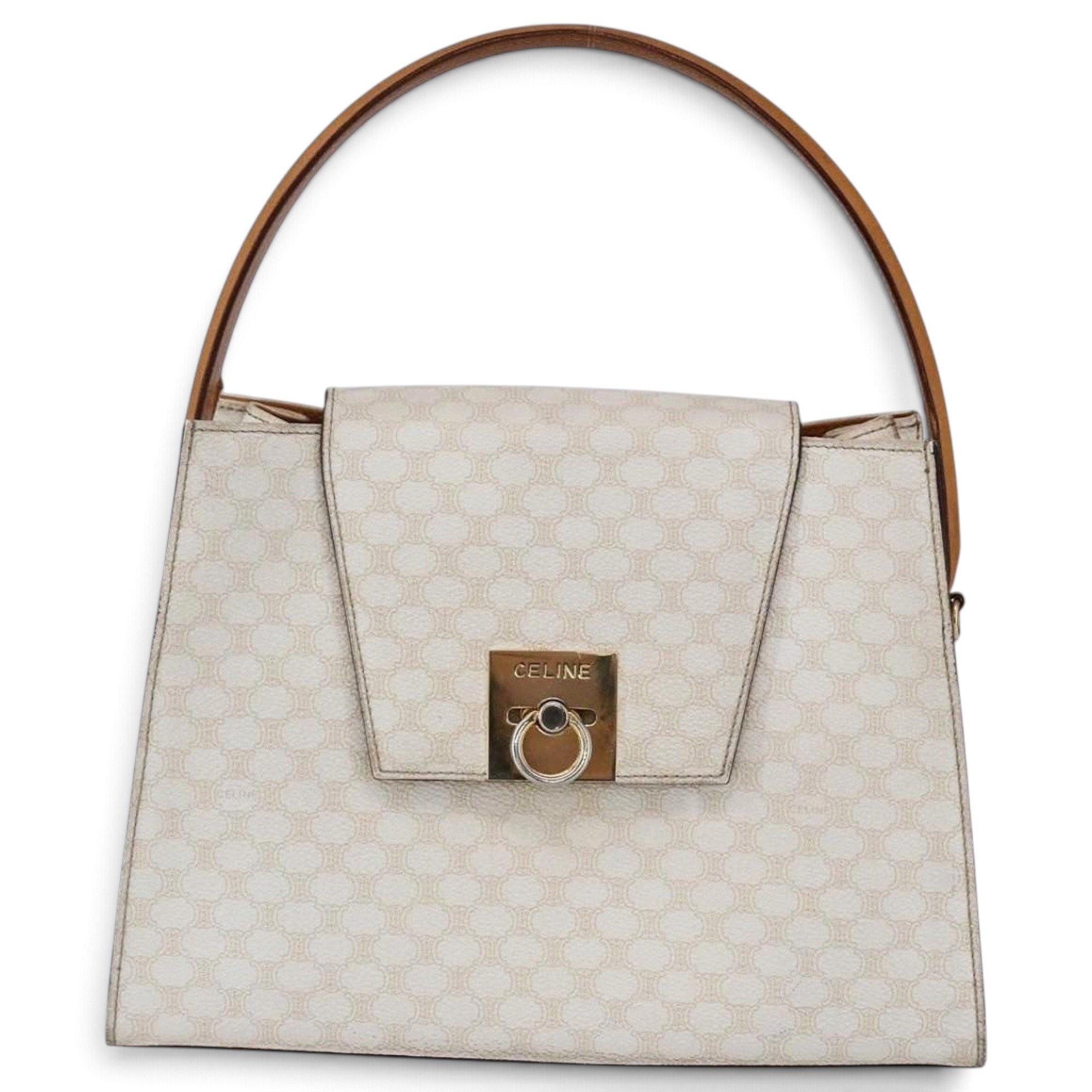 Leather bowling bag