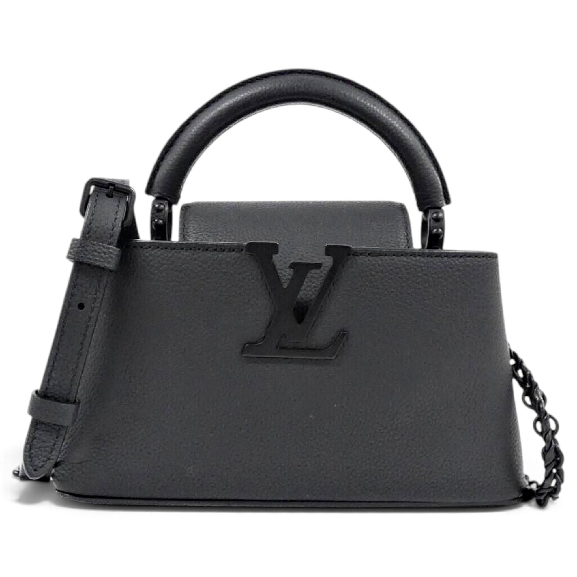 Capucines leather handbag