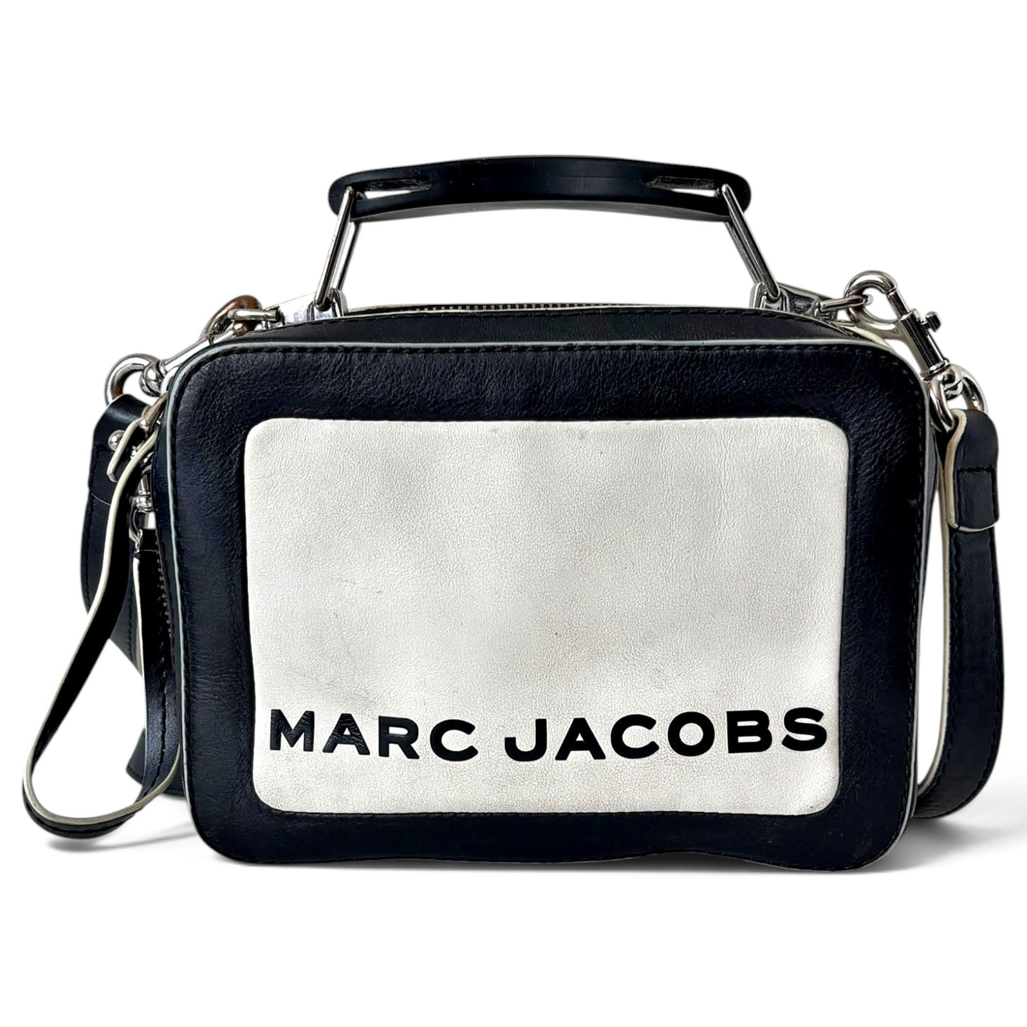 Marc Jacobs The Box Bag leather crossbody bag