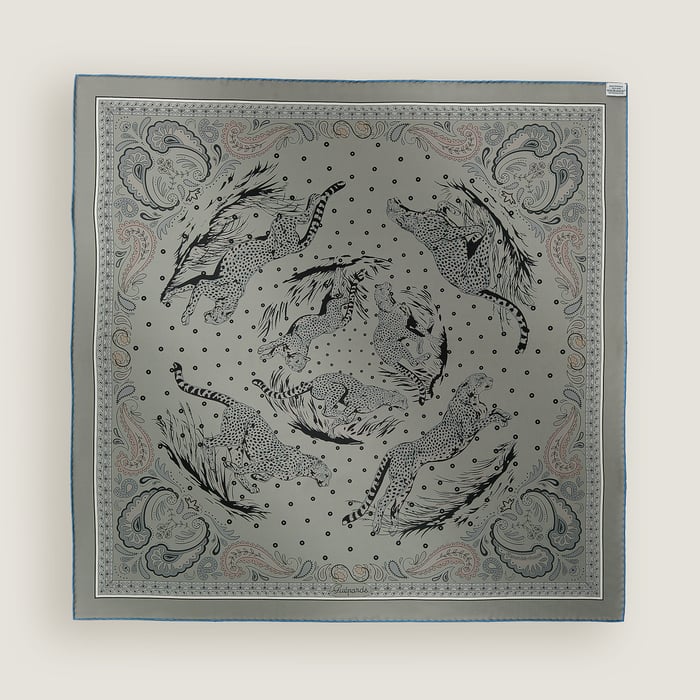 Guepards Bandana Double Face Scarf 90