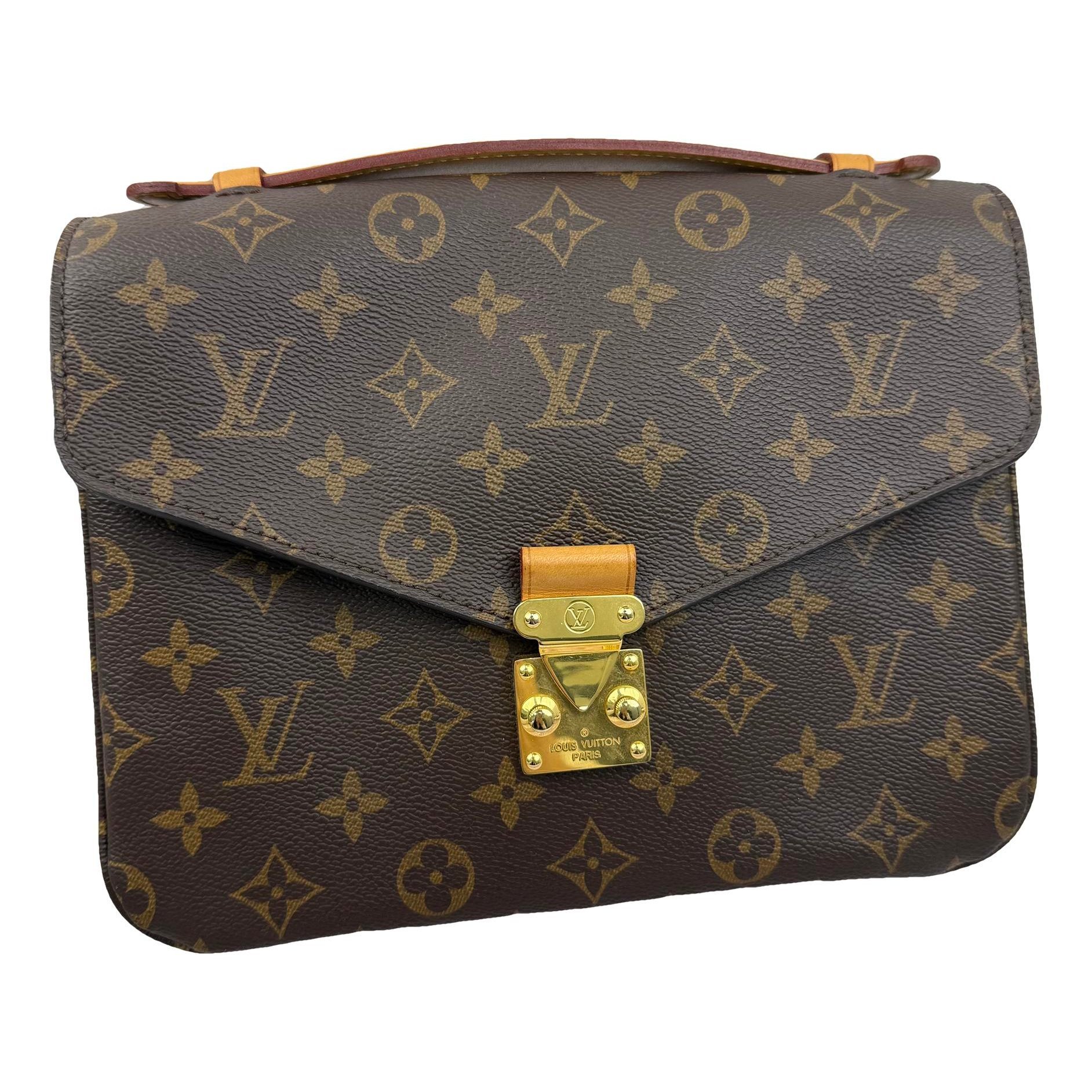 Metis leather handbag