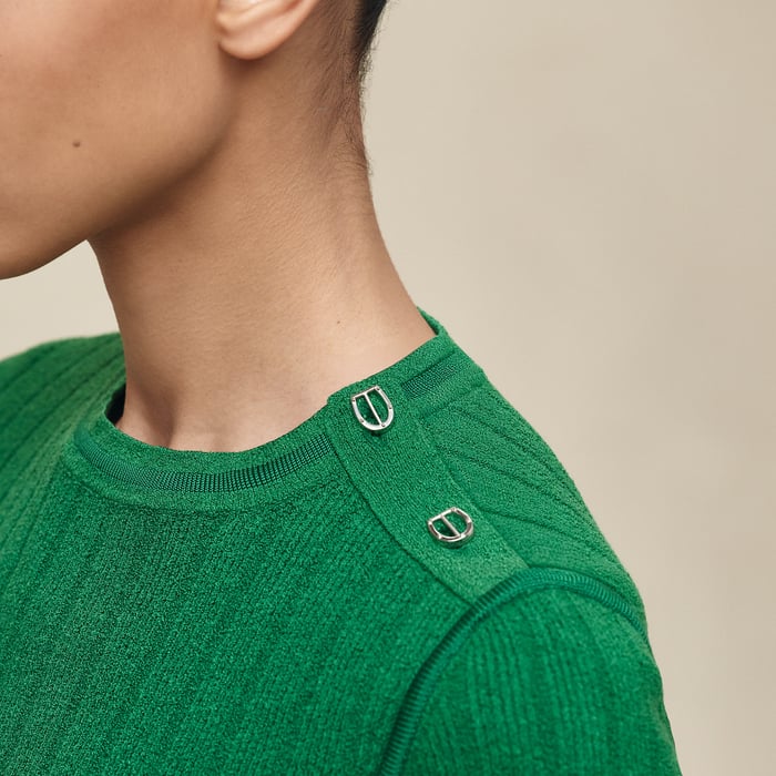 Vert Cabane Short-sleeve Sweater