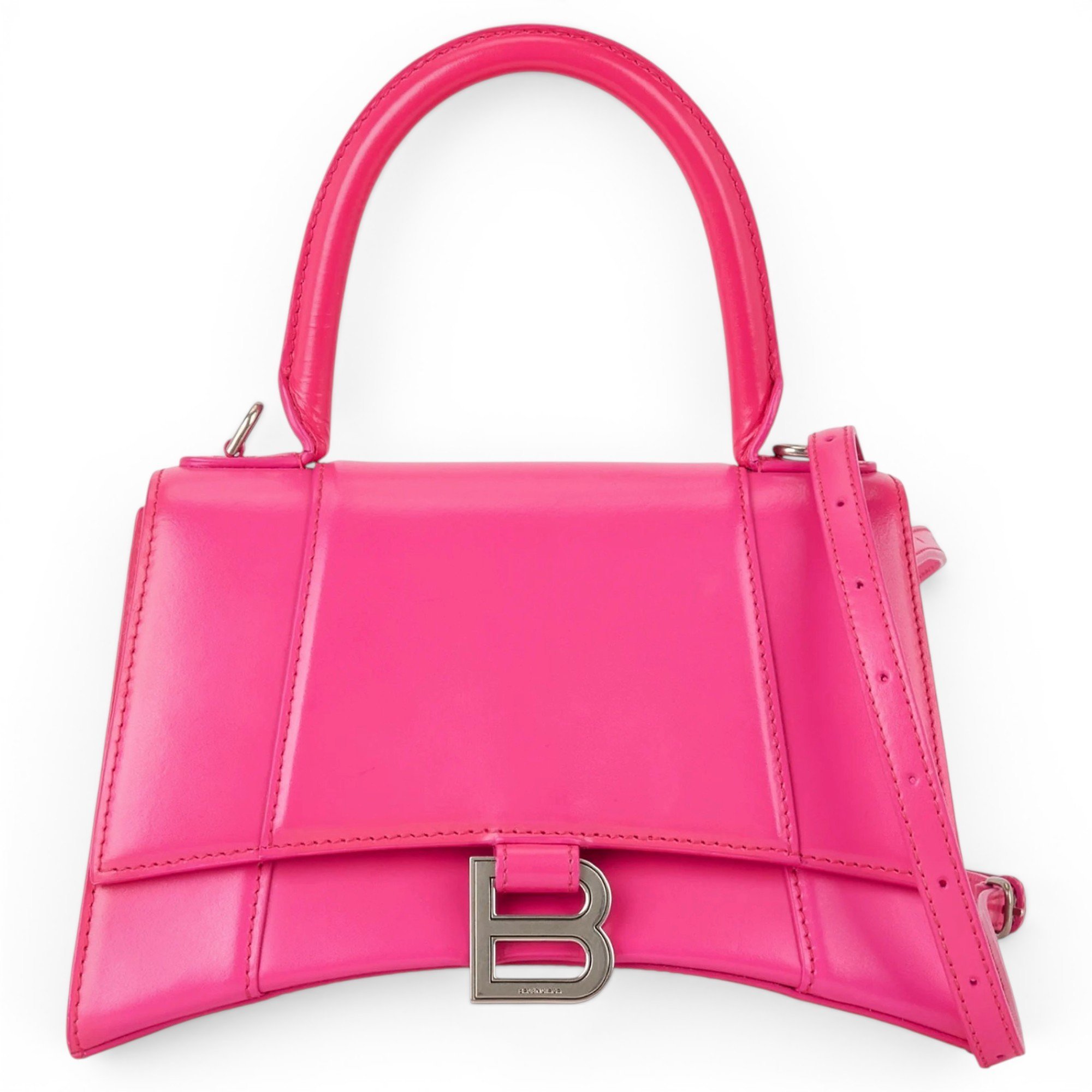 Balenciaga Hourglass leather handbag