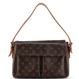 Louis Vuitton Viva Cite Handbag Monogram Canvas GM