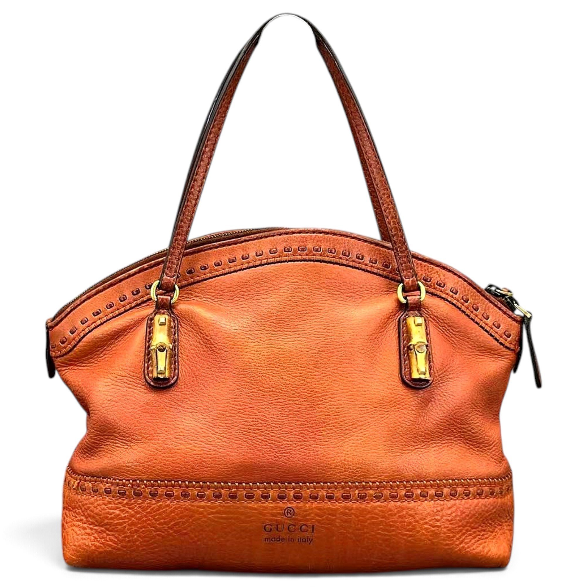 Leather handbag