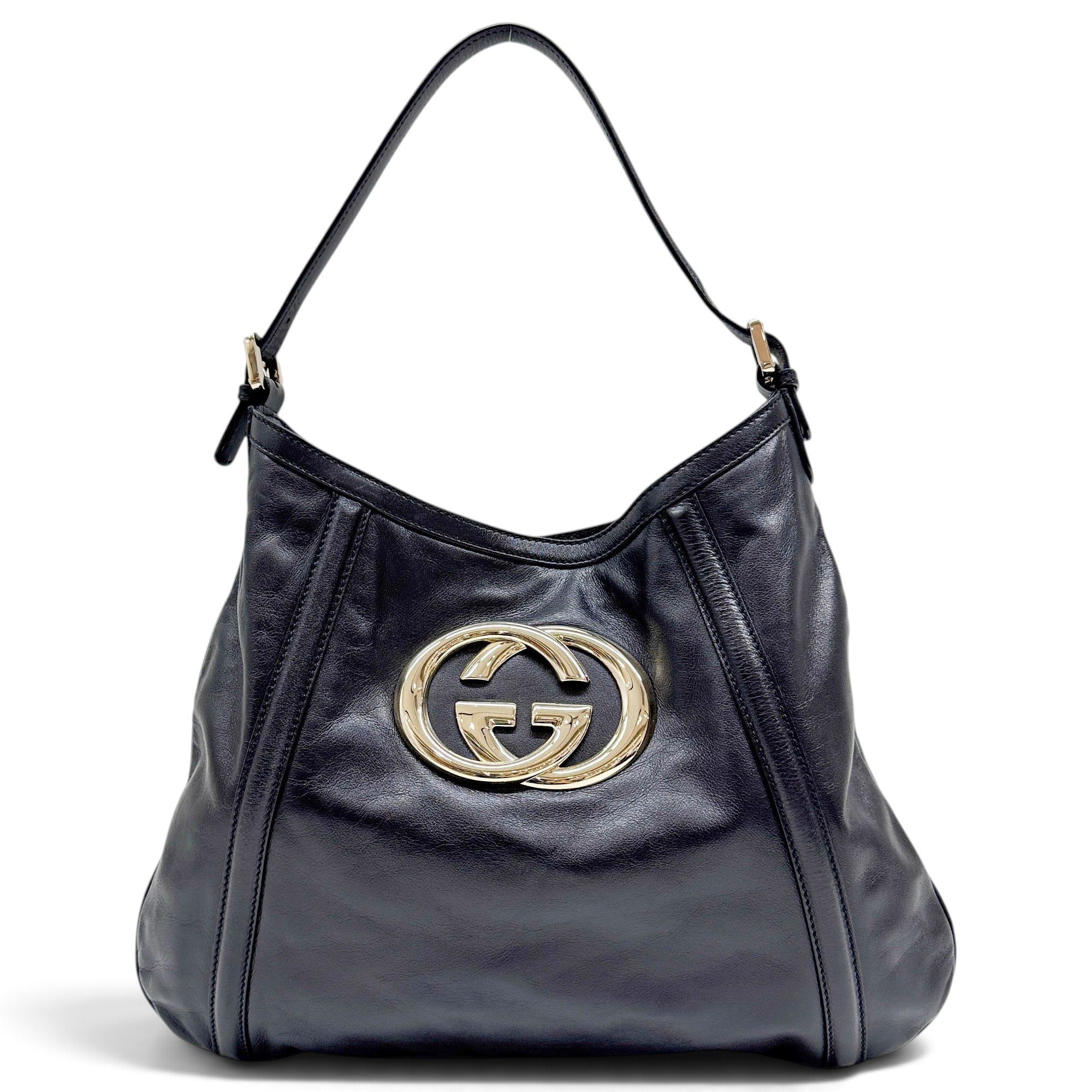Britt leather handbag