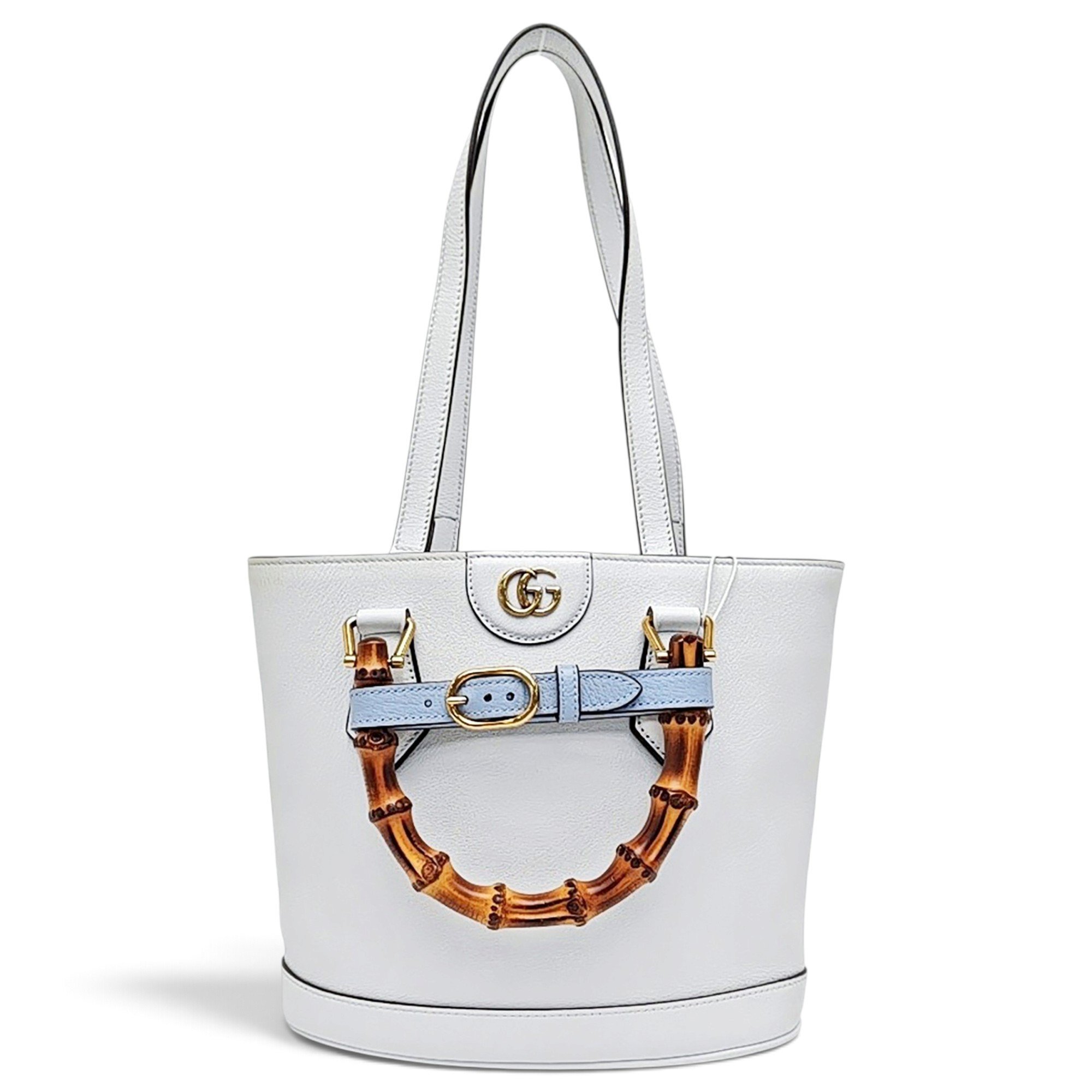 Diana Bamboo leather tote