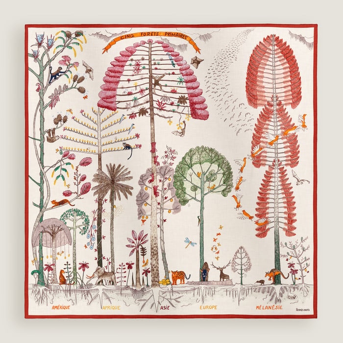 Cinq Forets Primaires Shawl 140