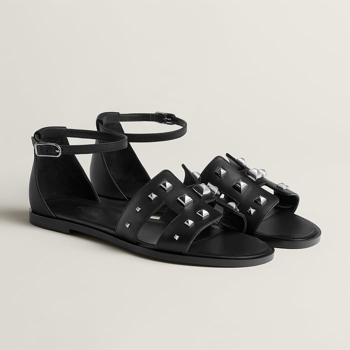 Noir Santorini Sandal