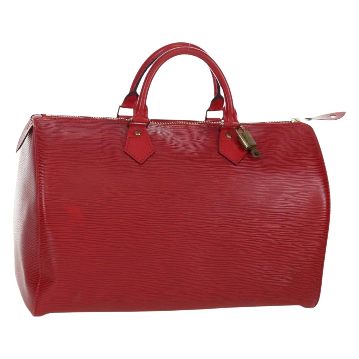 Speedy leather handbag