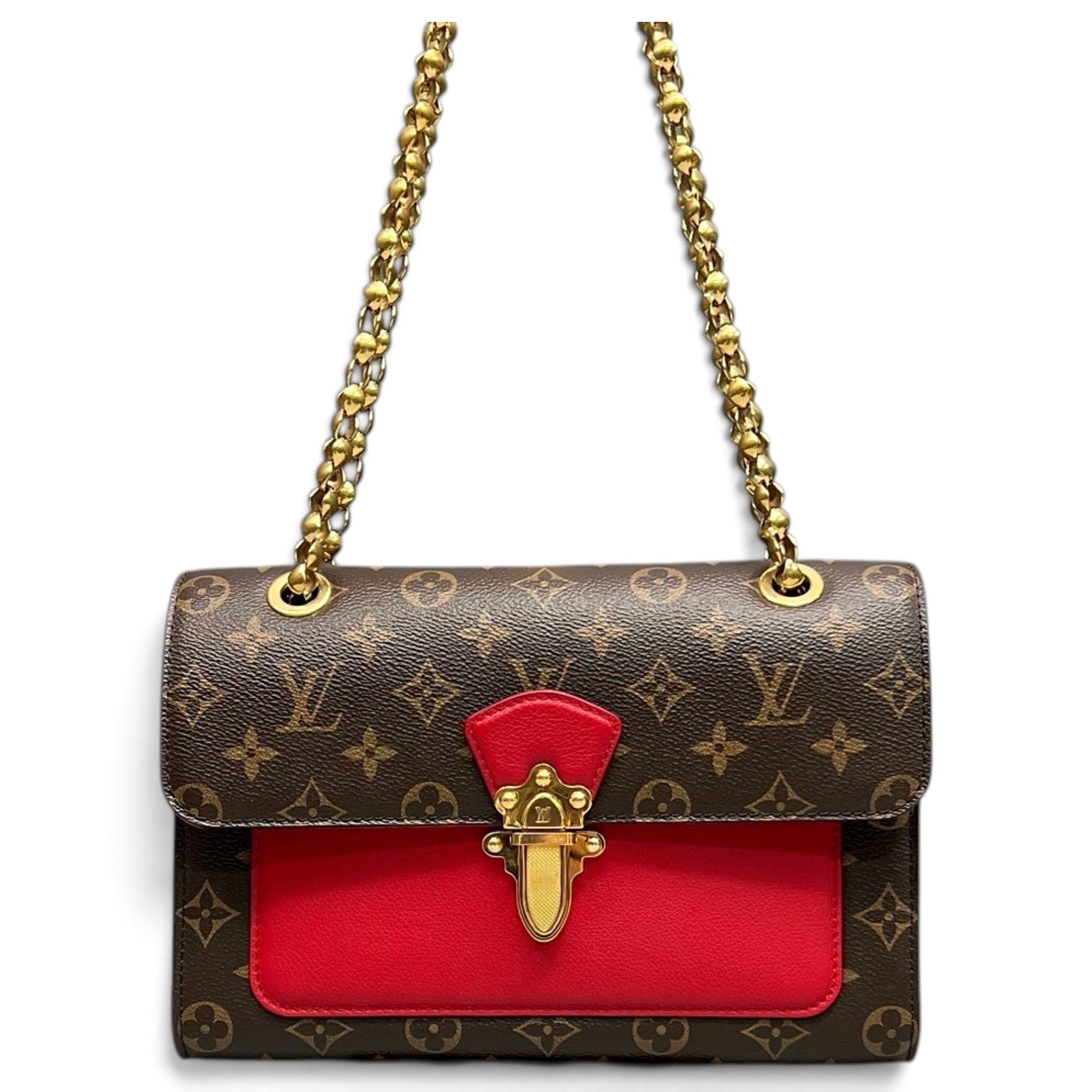 Victoire leather handbag