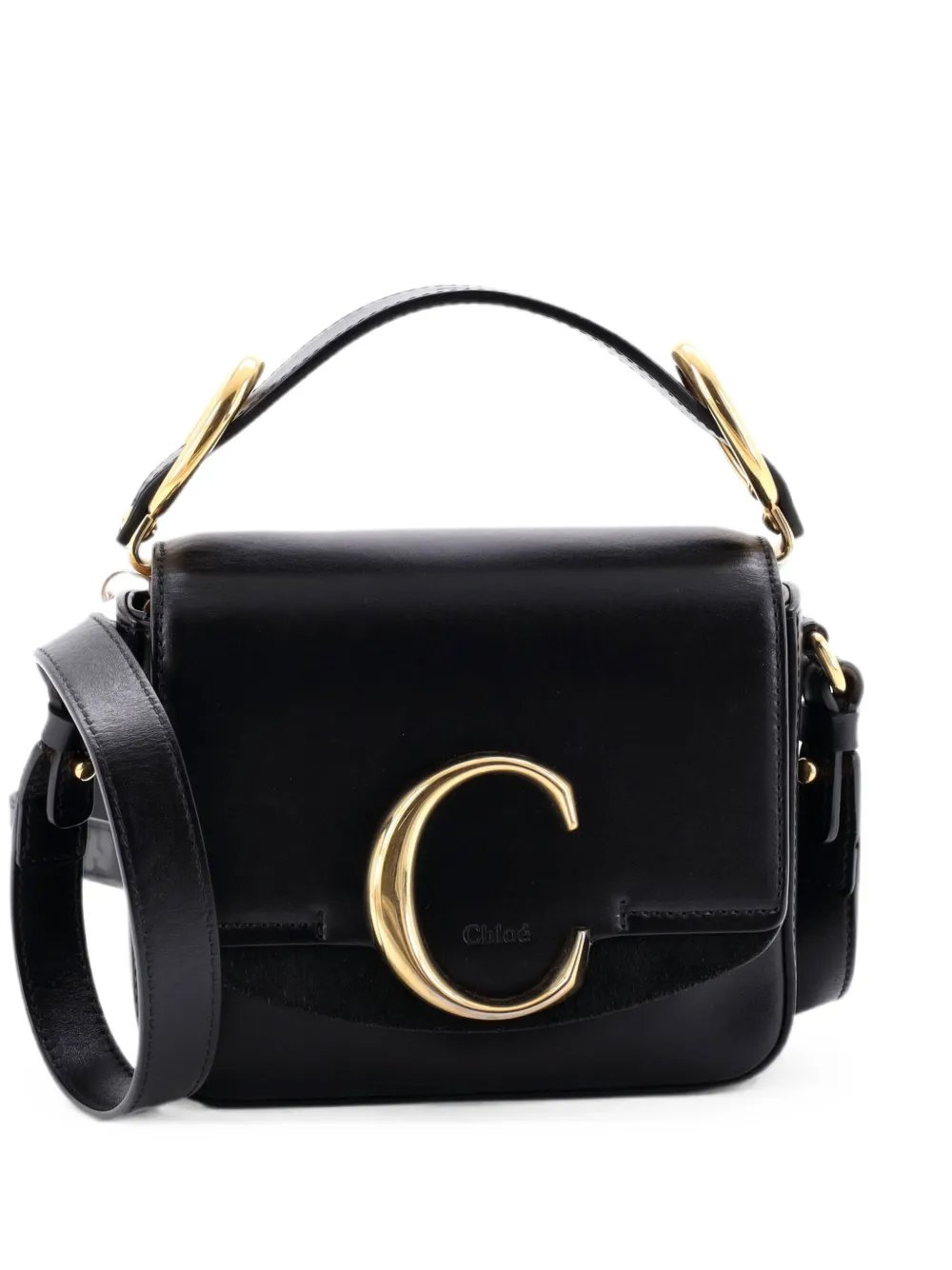 C Flap Bag Leather Mini crossbody bag