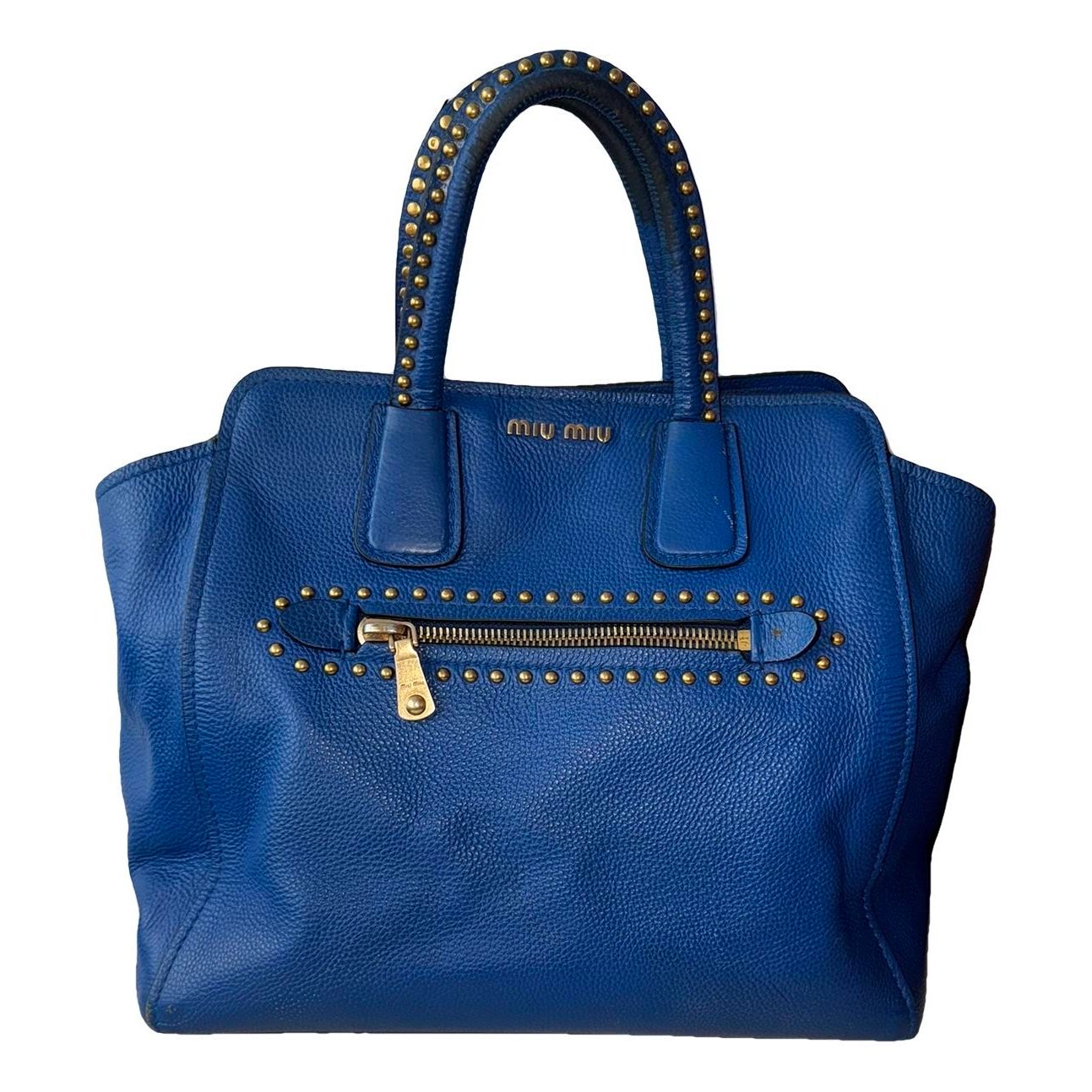 Miu Miu Aventure leather handbag
