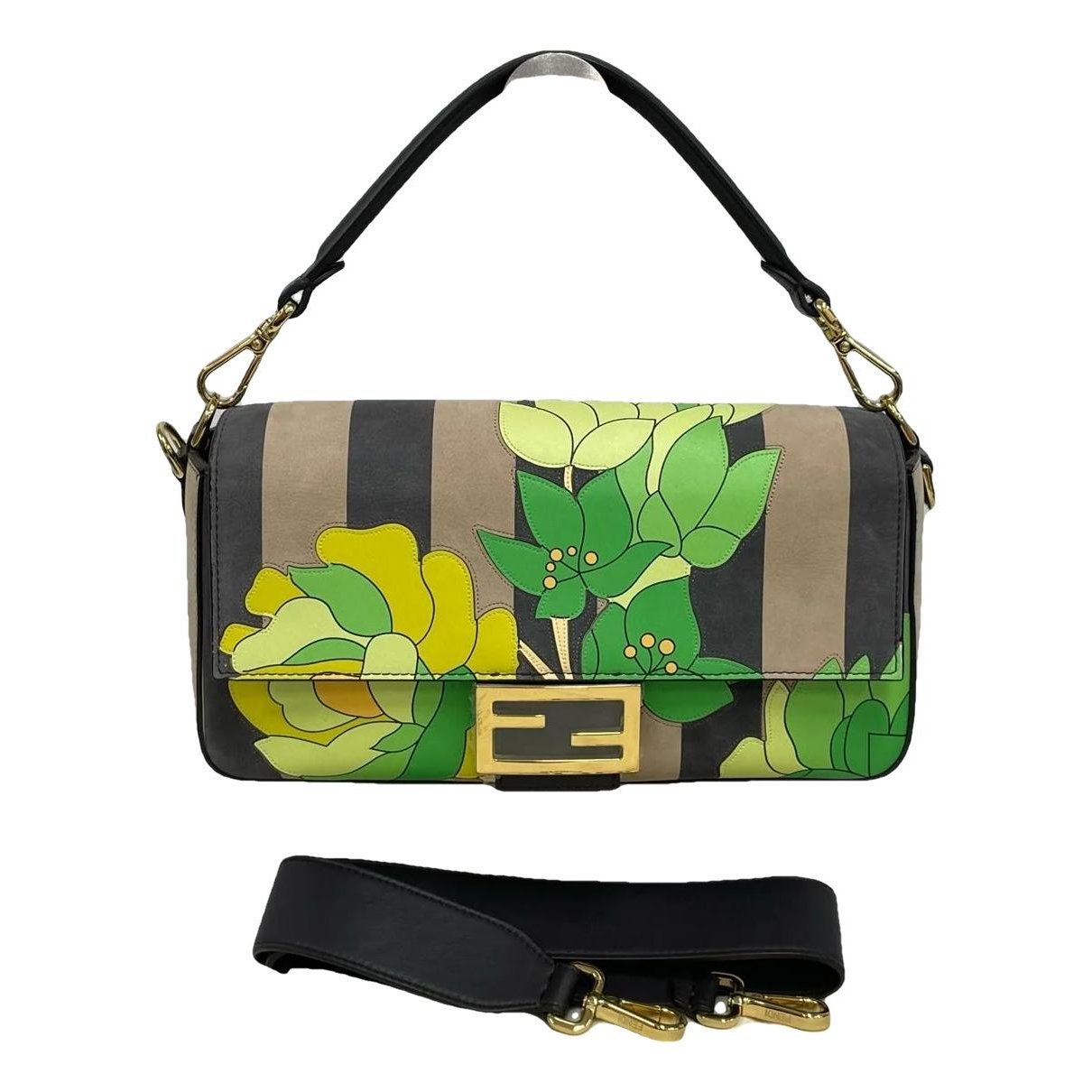 Baguette leather mini bag