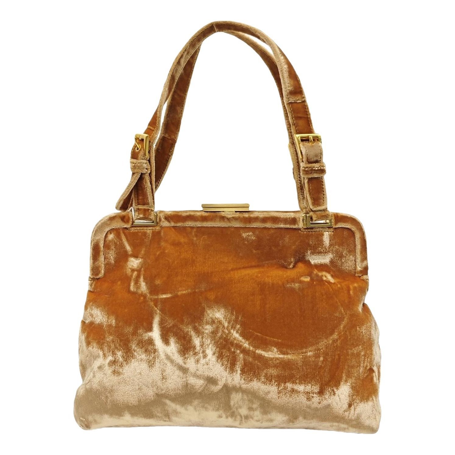 Velvet handbag