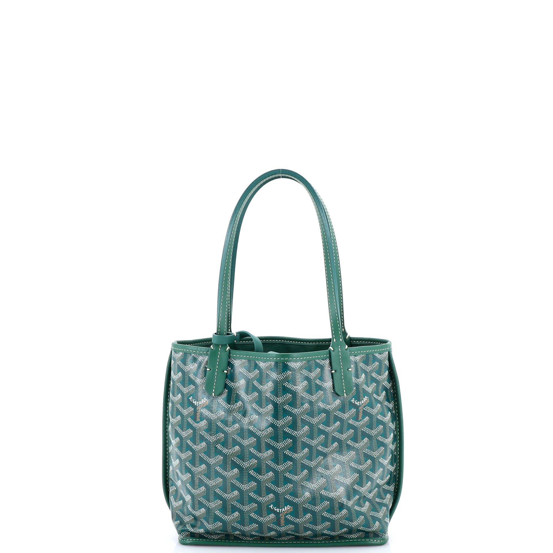 Goyard Anjou Reversible Tote Coated Canvas Mini