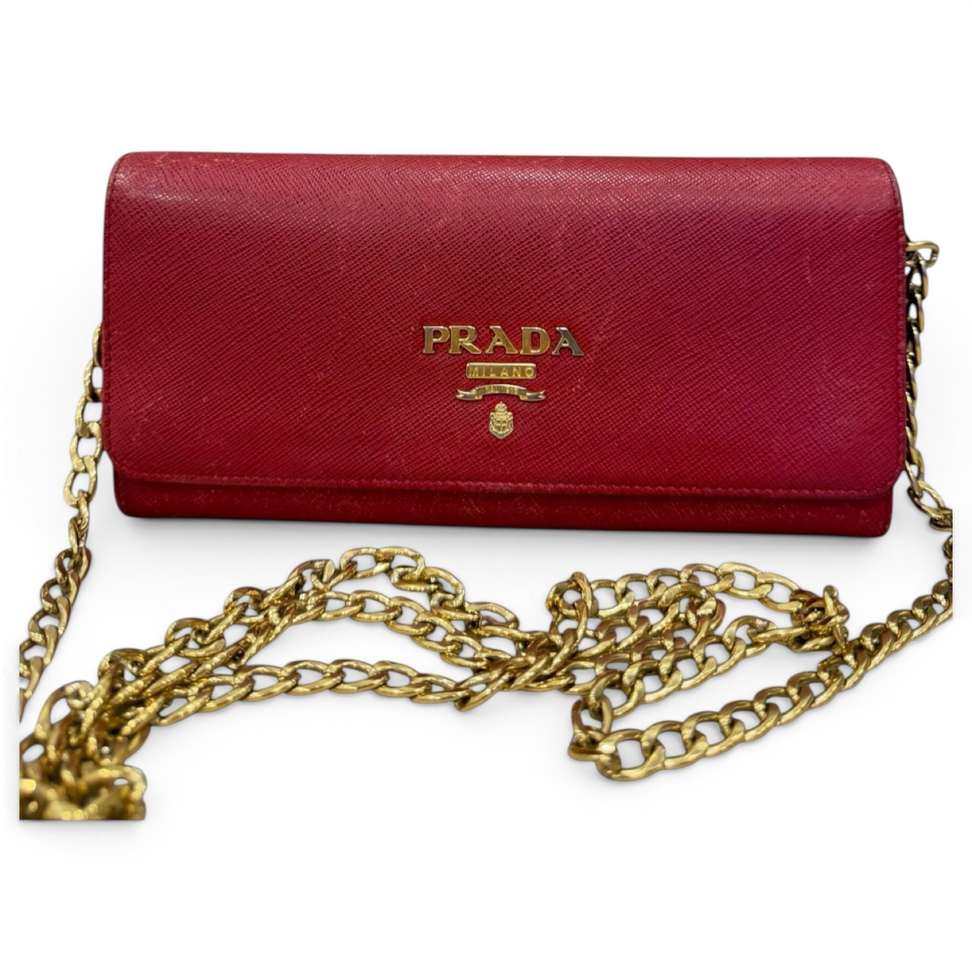 Leather crossbody bag