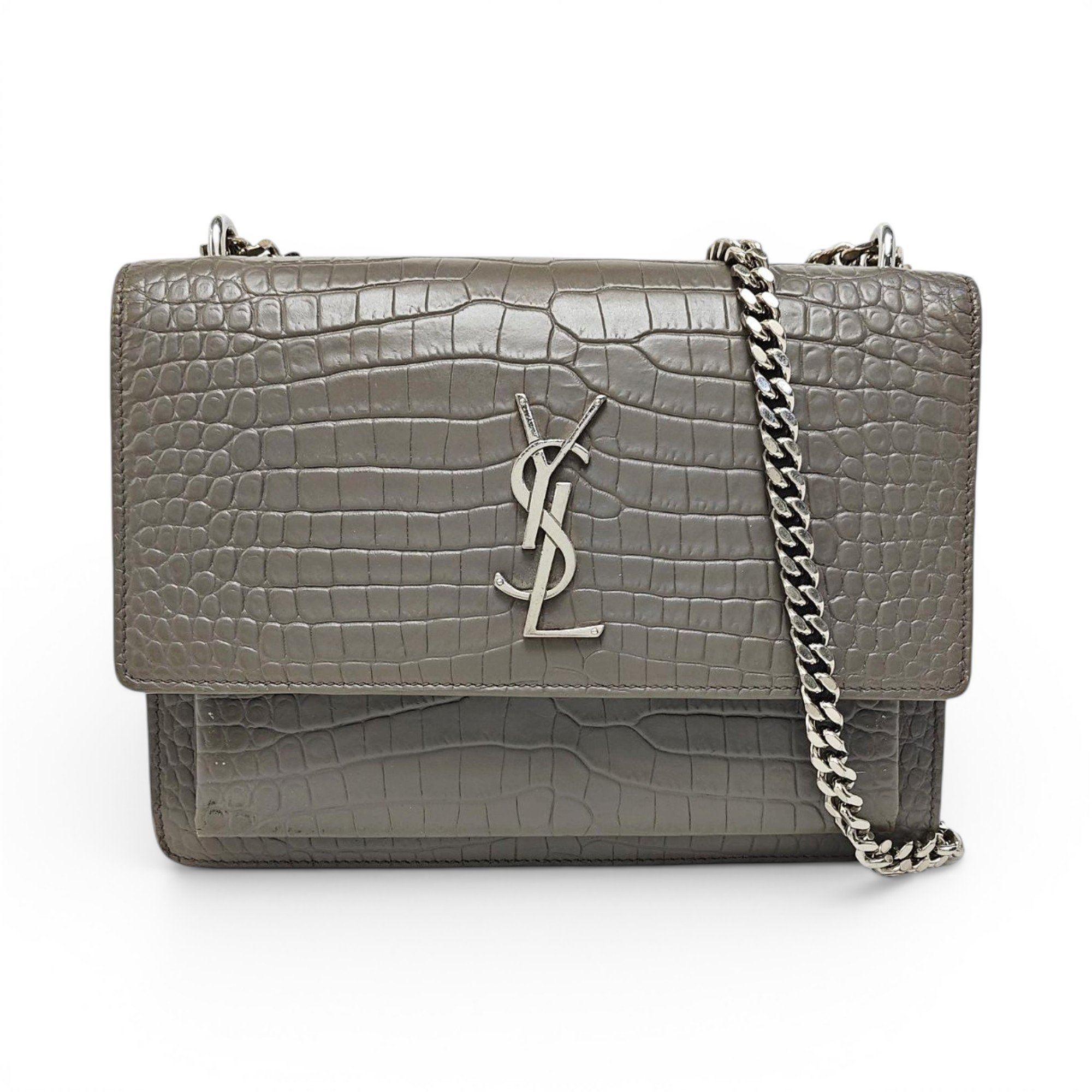 Sunset leather handbag