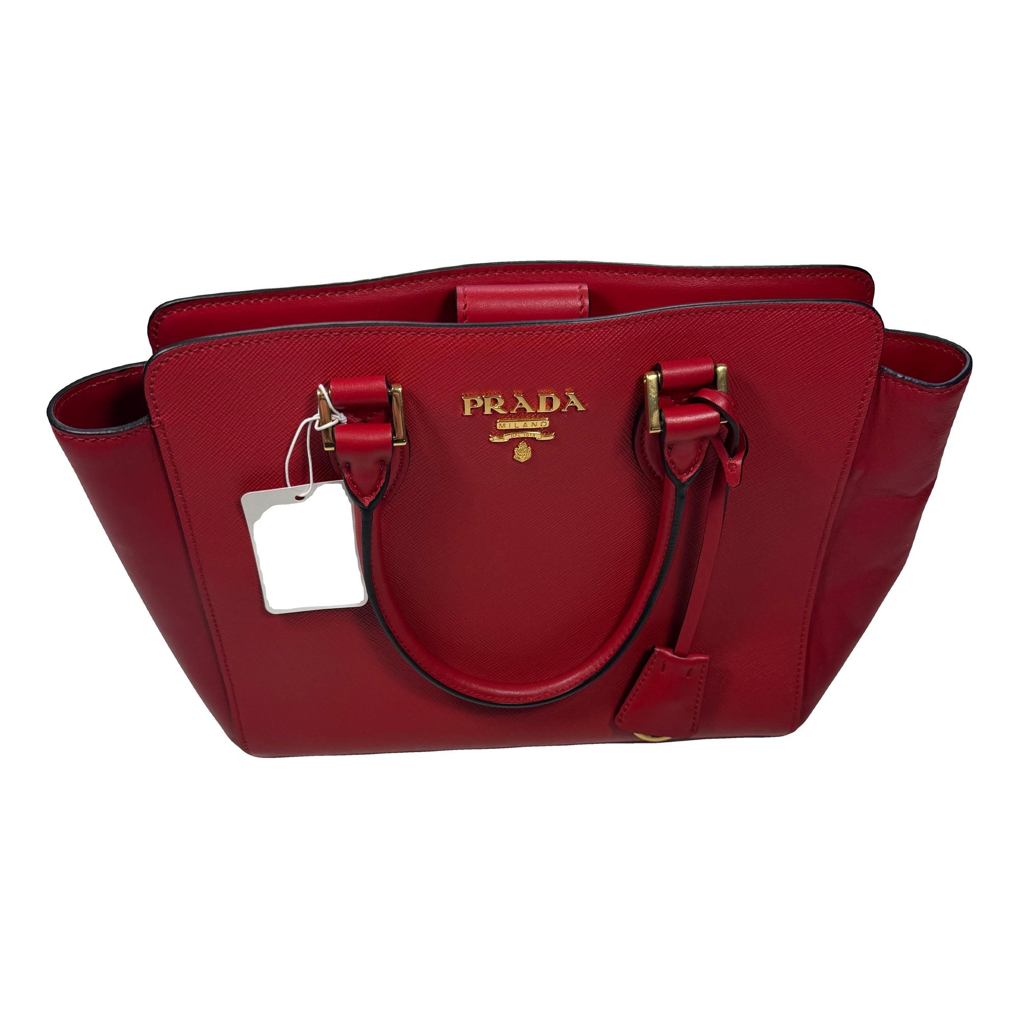 Bibliothèque leather handbag