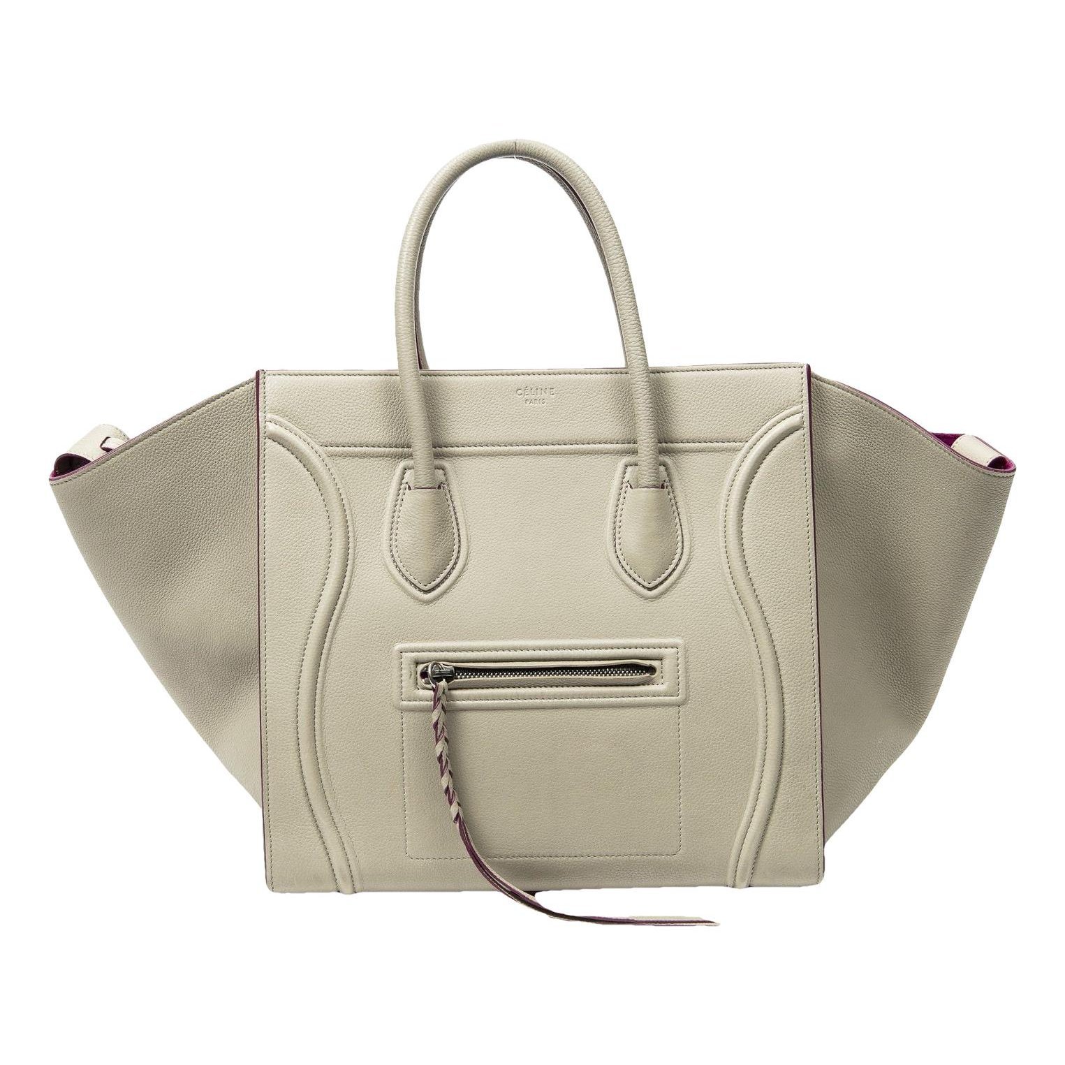Phantom pony-style calfskin handbag