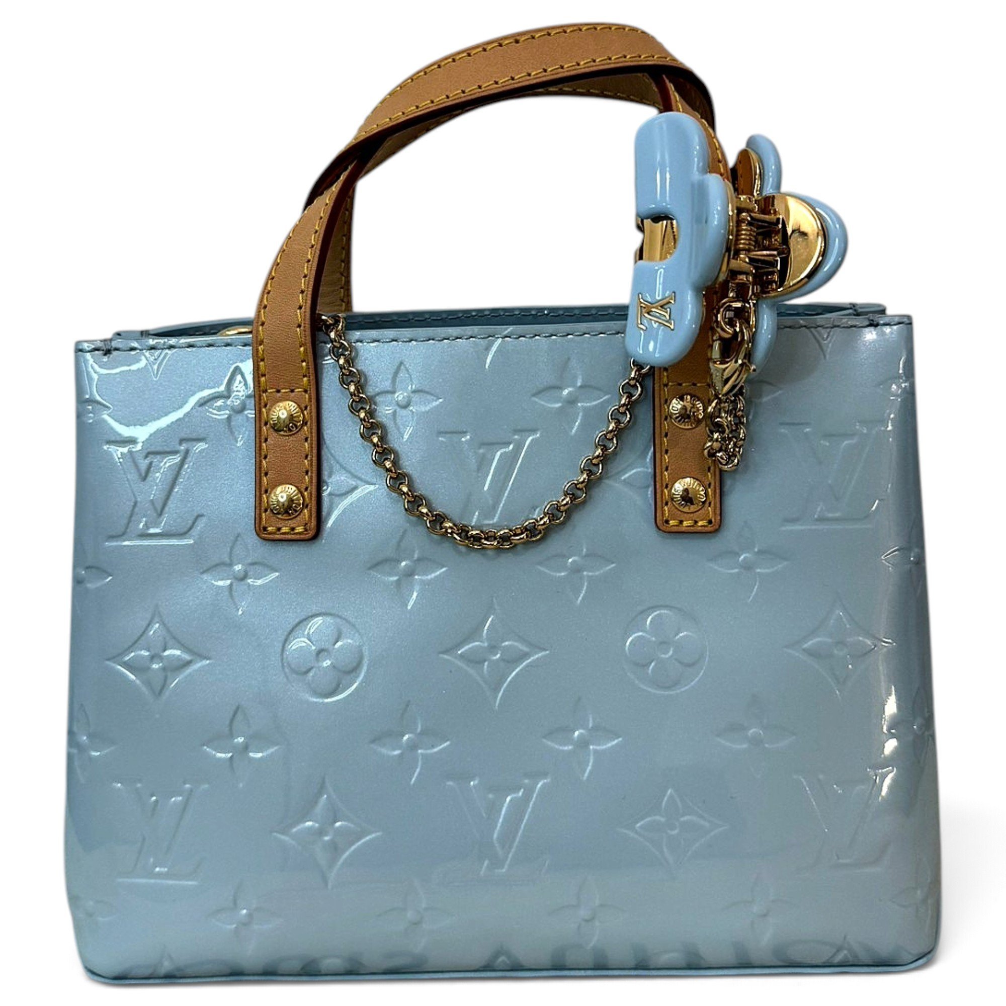 Reade patent leather crossbody bag