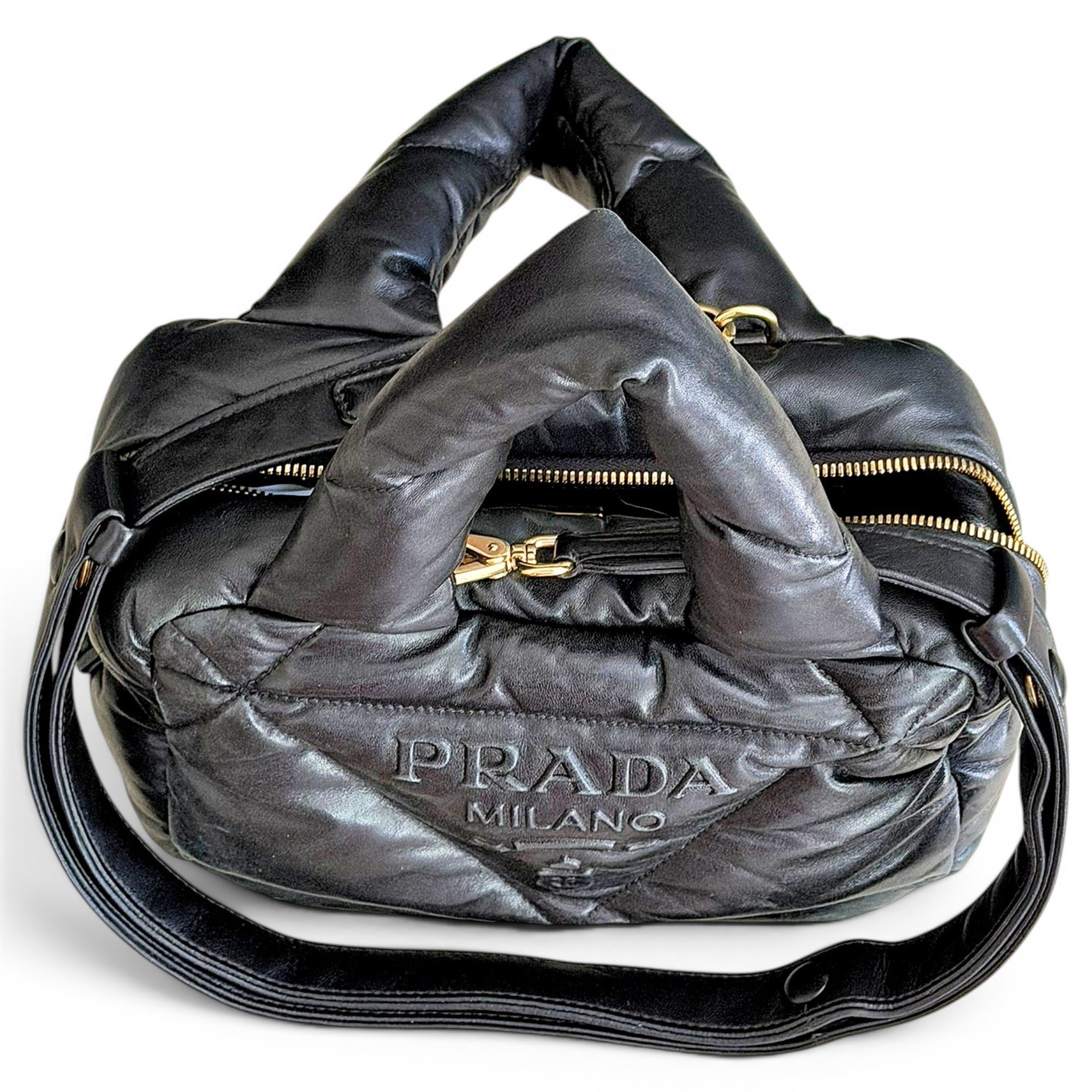 Soft leather tote