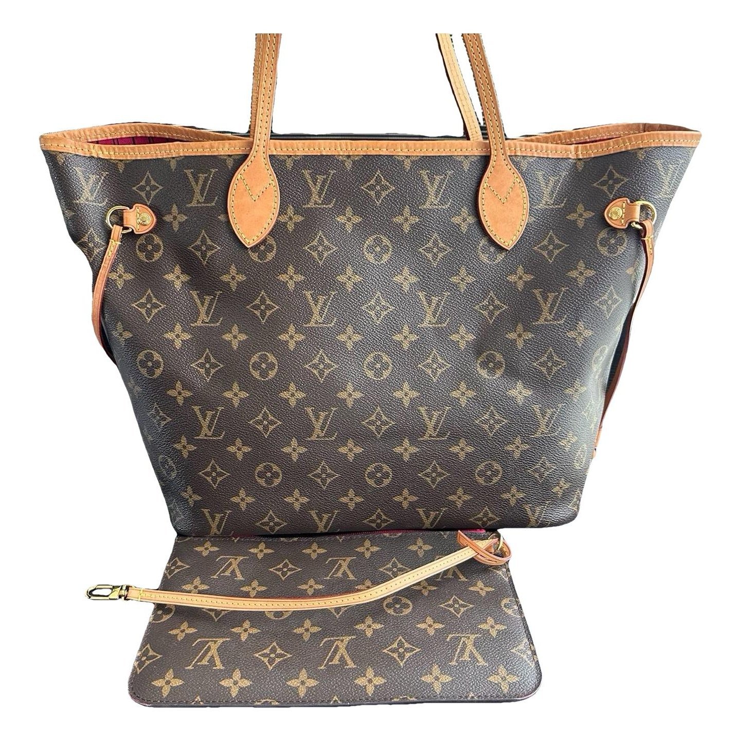 Neverfull leather handbag