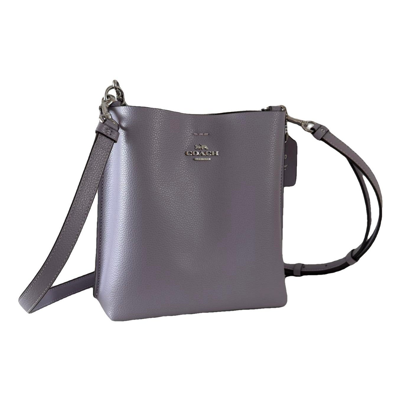 Leather crossbody bag