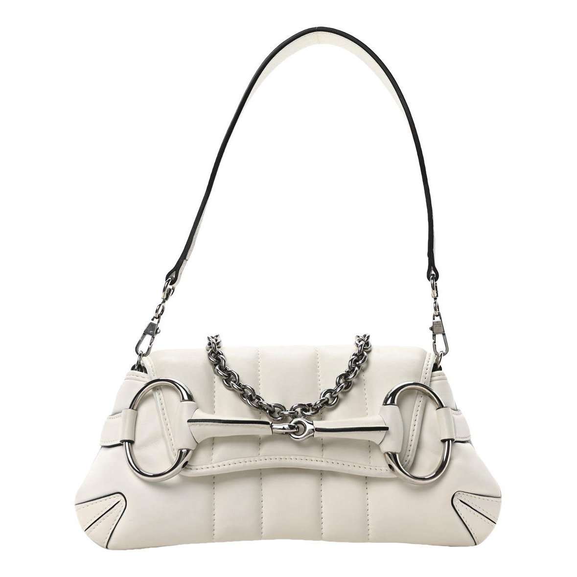 Horsebit Chain leather handbag