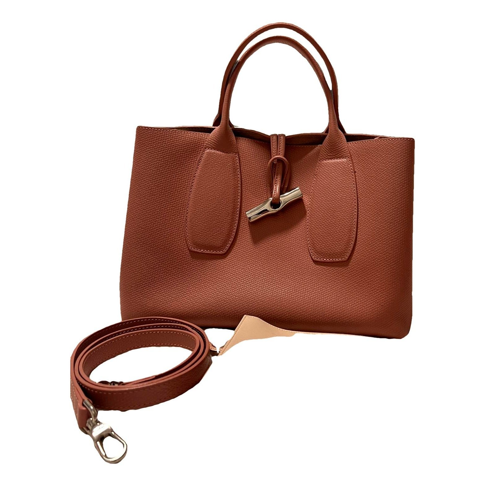 Roseau leather handbag