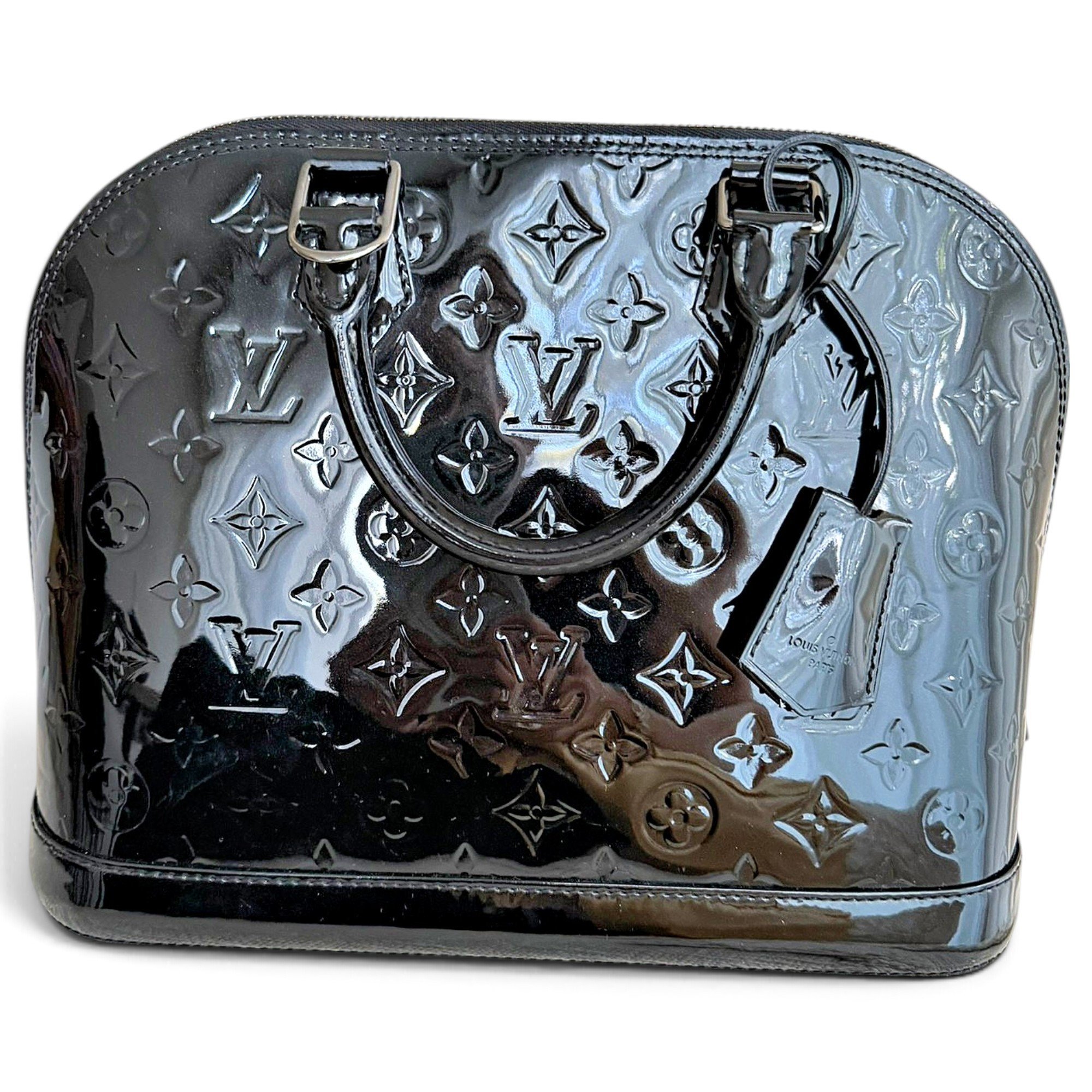 Alma leather handbag
