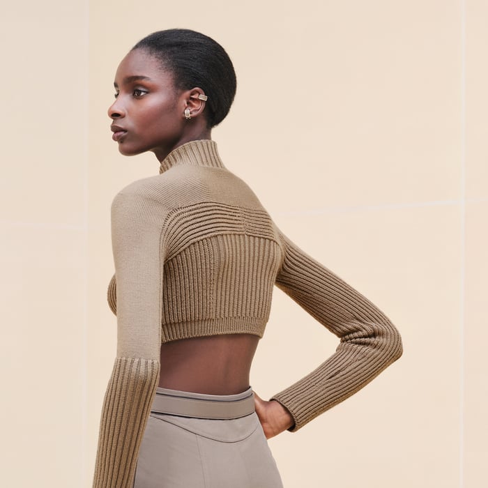 Cashmere Long-sleeve Sweater