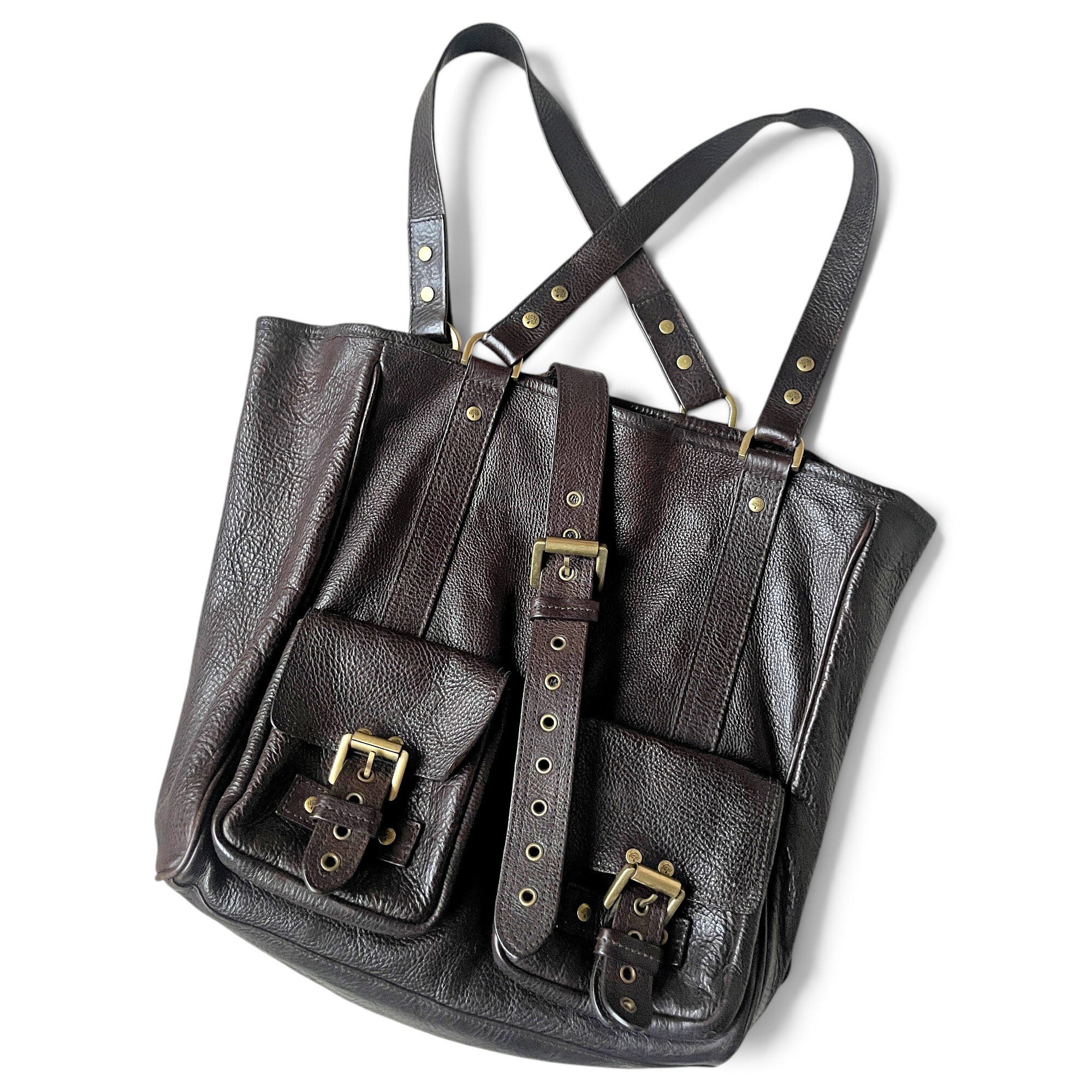 Roxanne leather tote