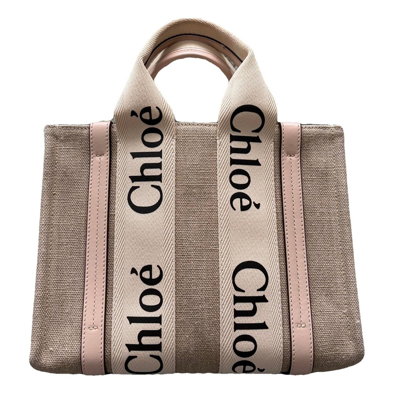 Chloe Woody cloth tote