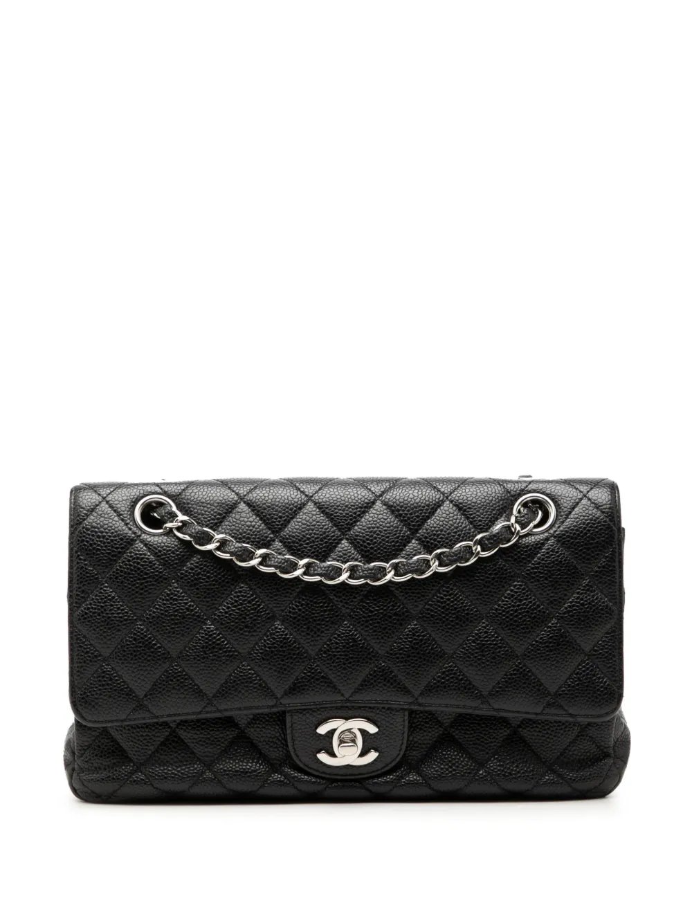 2011 Medium Classic Caviar Double Flap shoulder bag