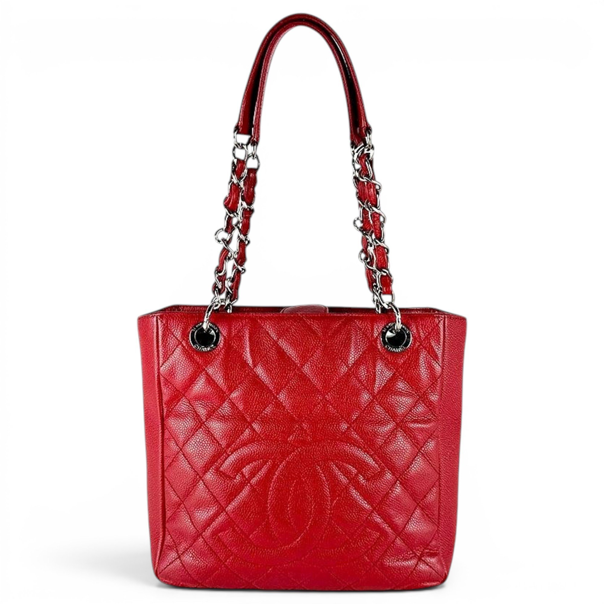 Petite Shopping Tote leather tote