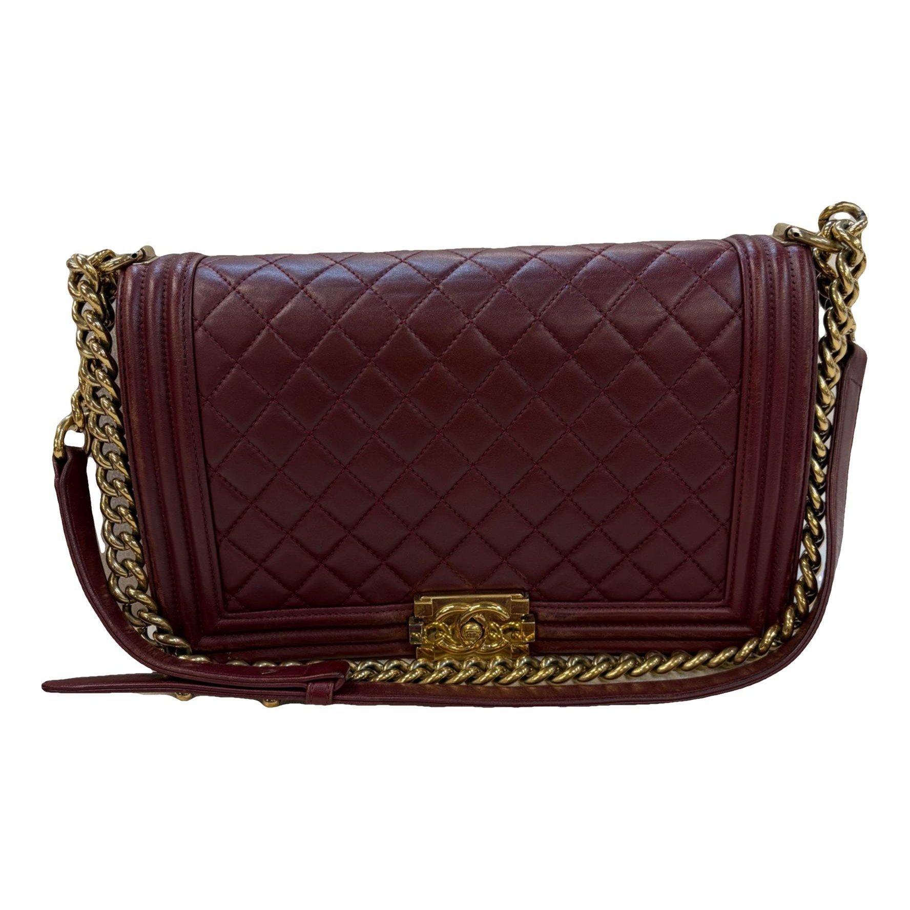 Boy leather crossbody bag