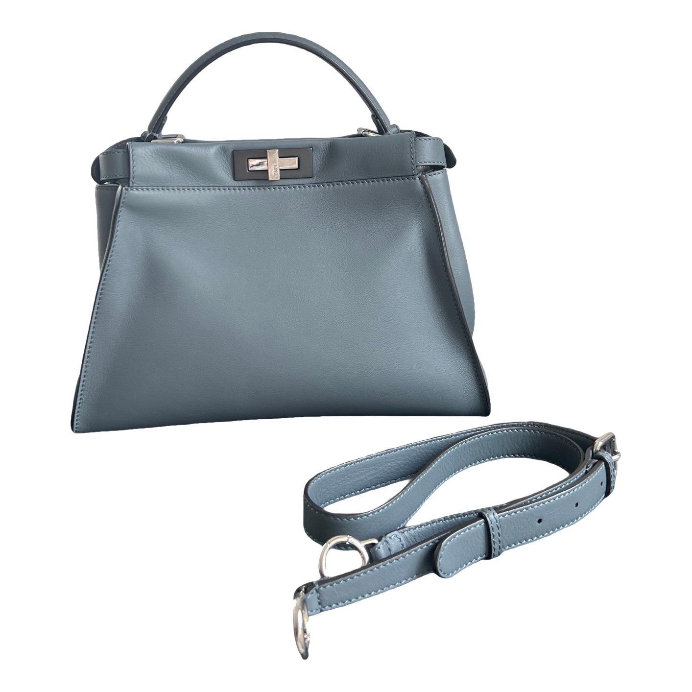 Peekaboo leather handbag