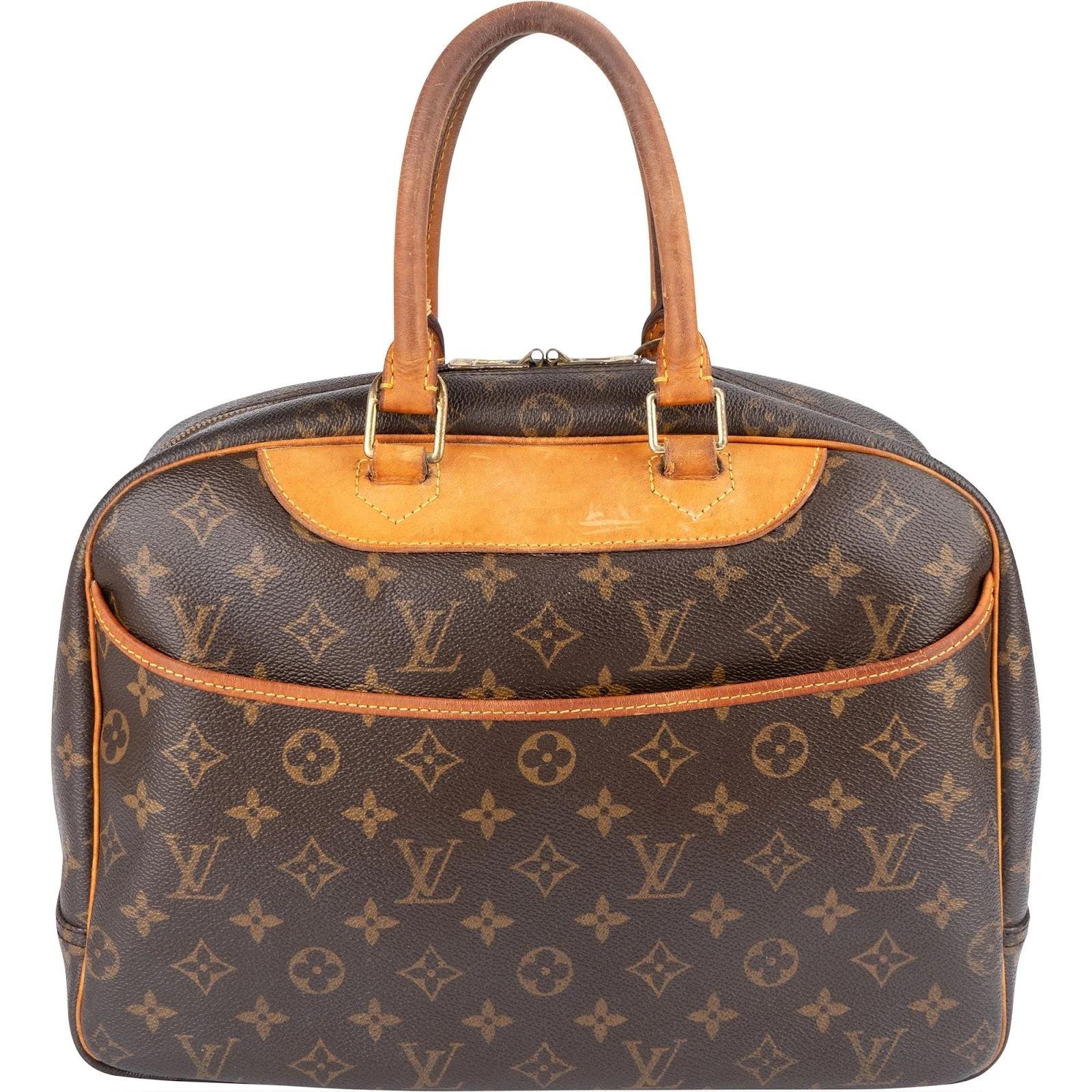 Deauville leather handbag