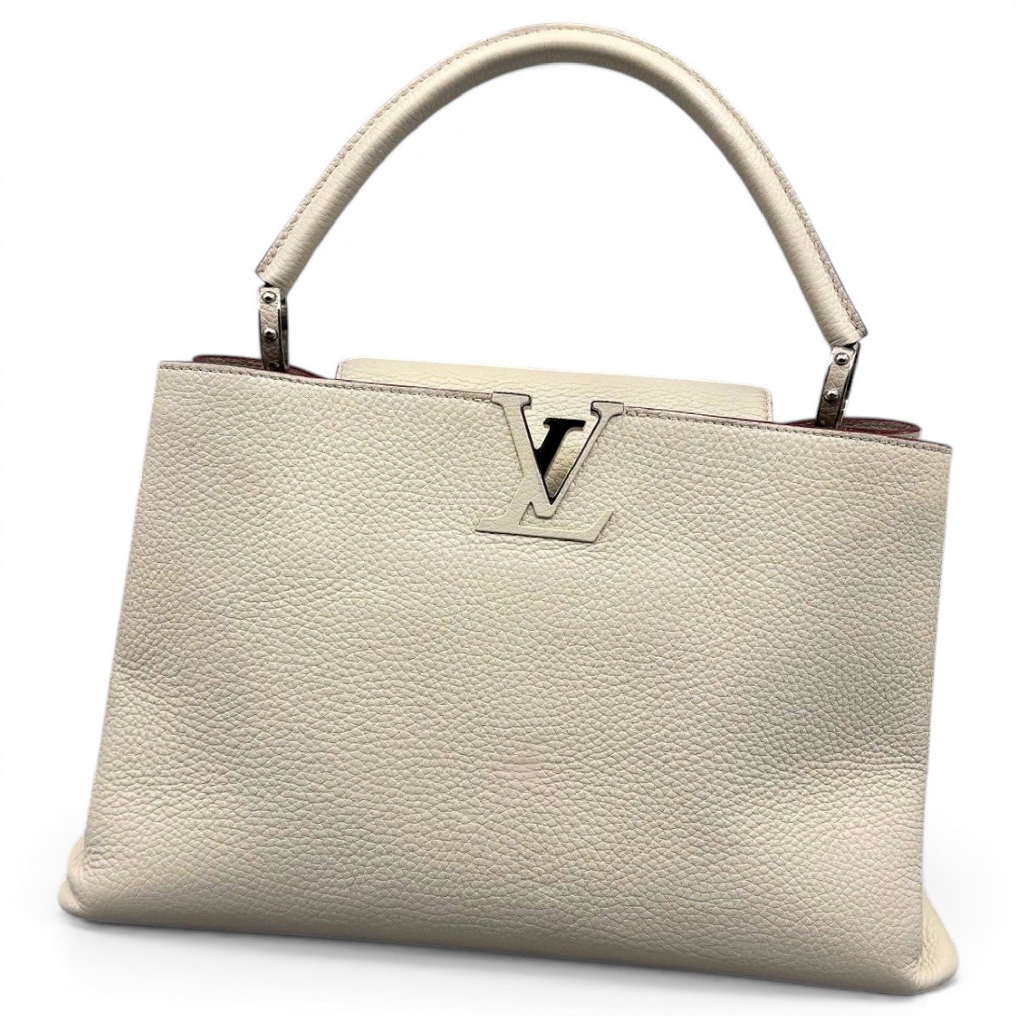 Capucines leather handbag