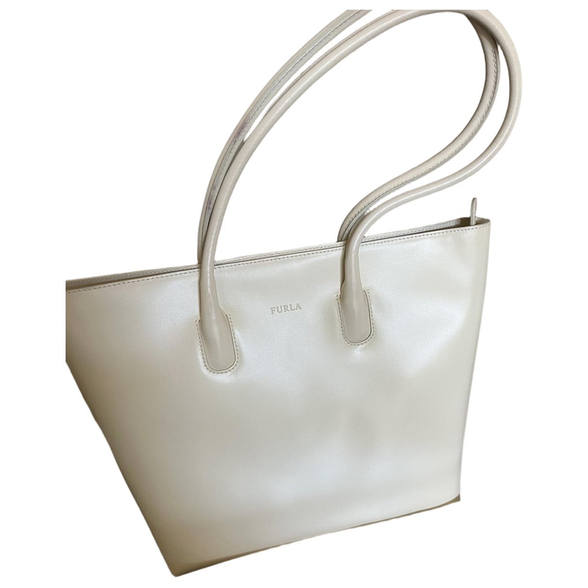 Leather tote