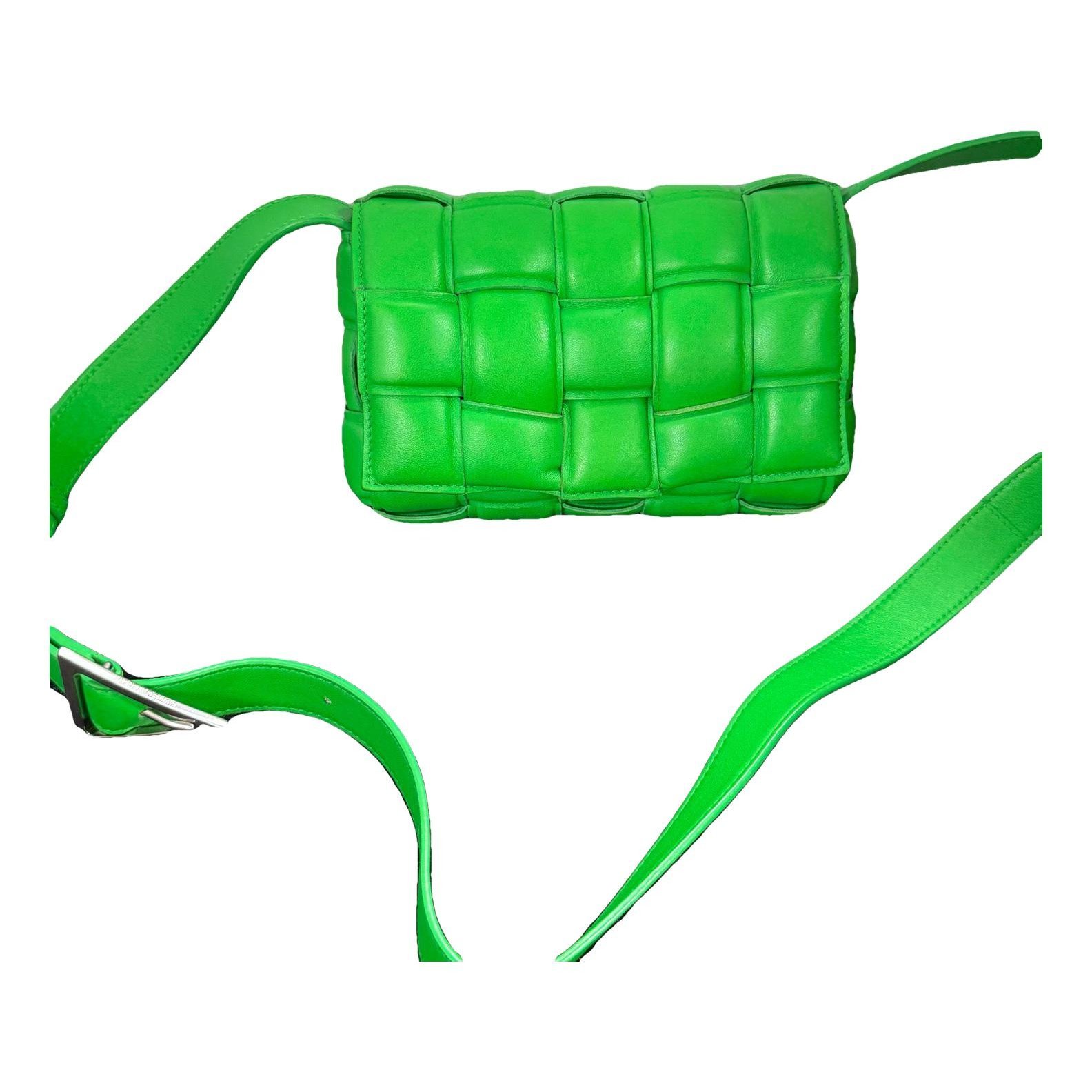 Cassette Padded leather crossbody bag