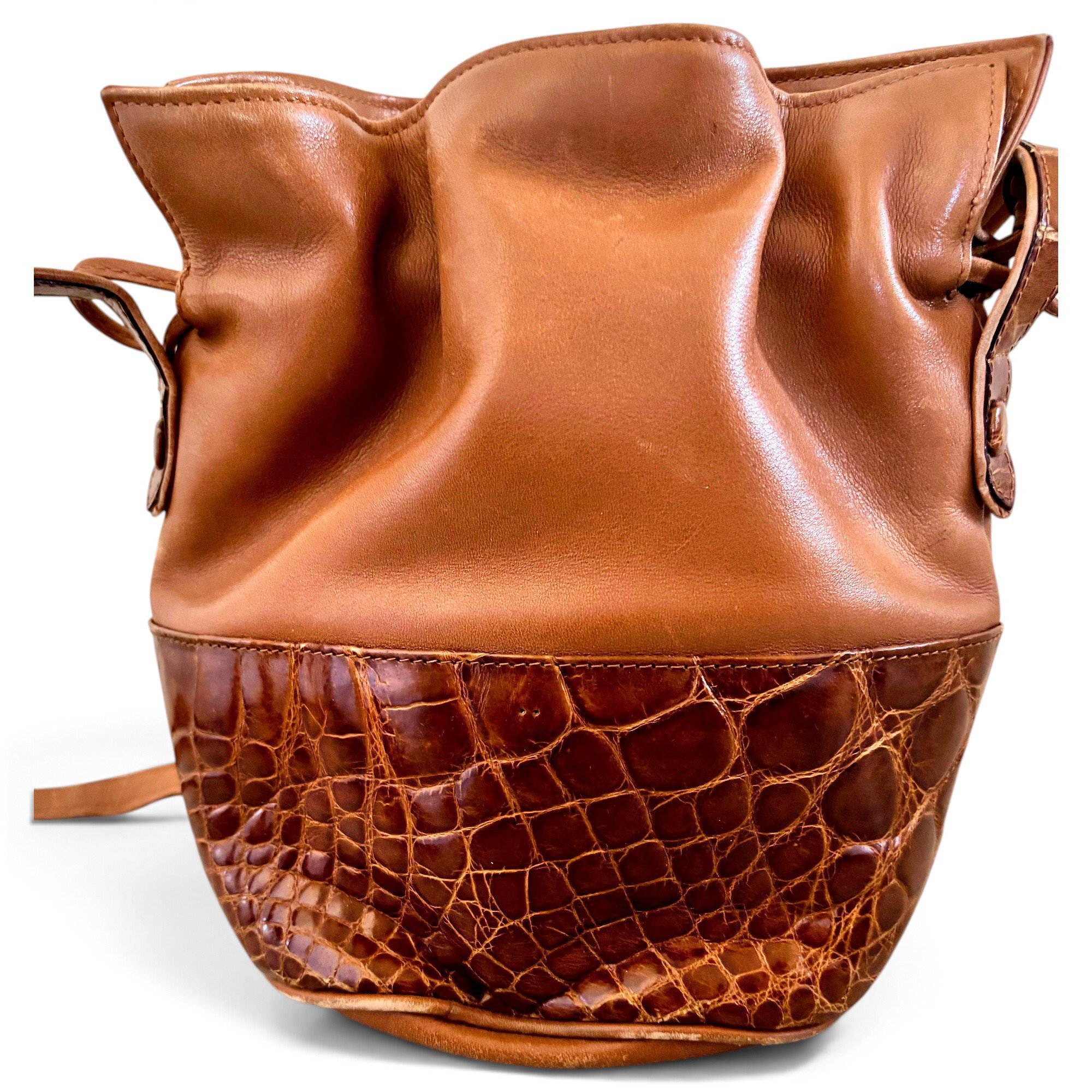 Leather handbag