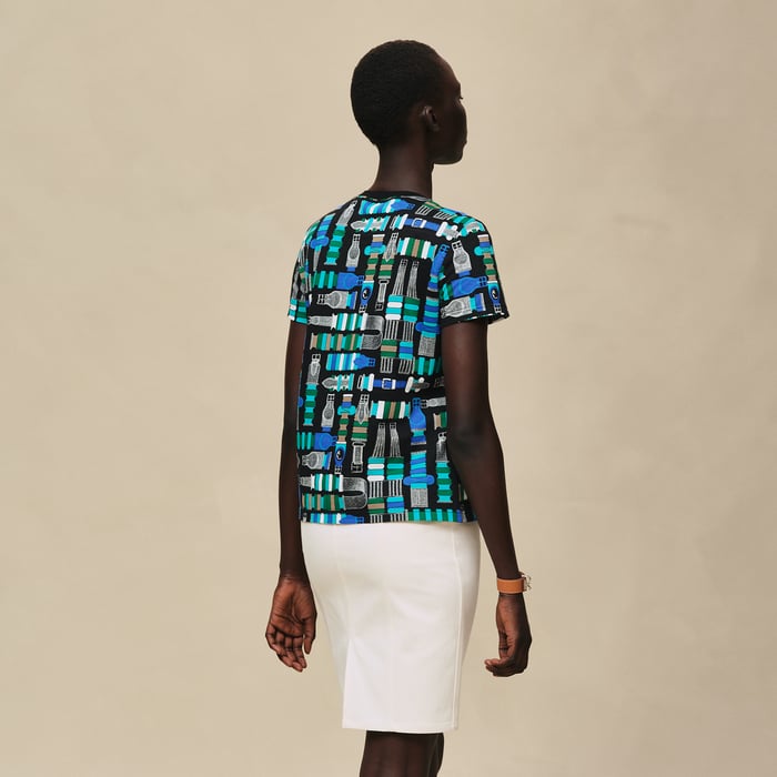 Noir "Bride a Bloc" Straight T-shirt