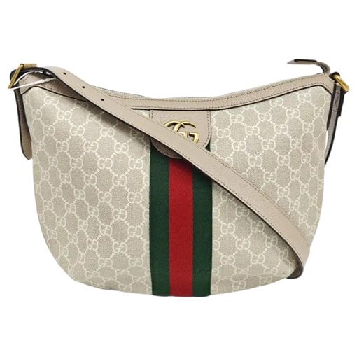 Ophidia leather crossbody bag