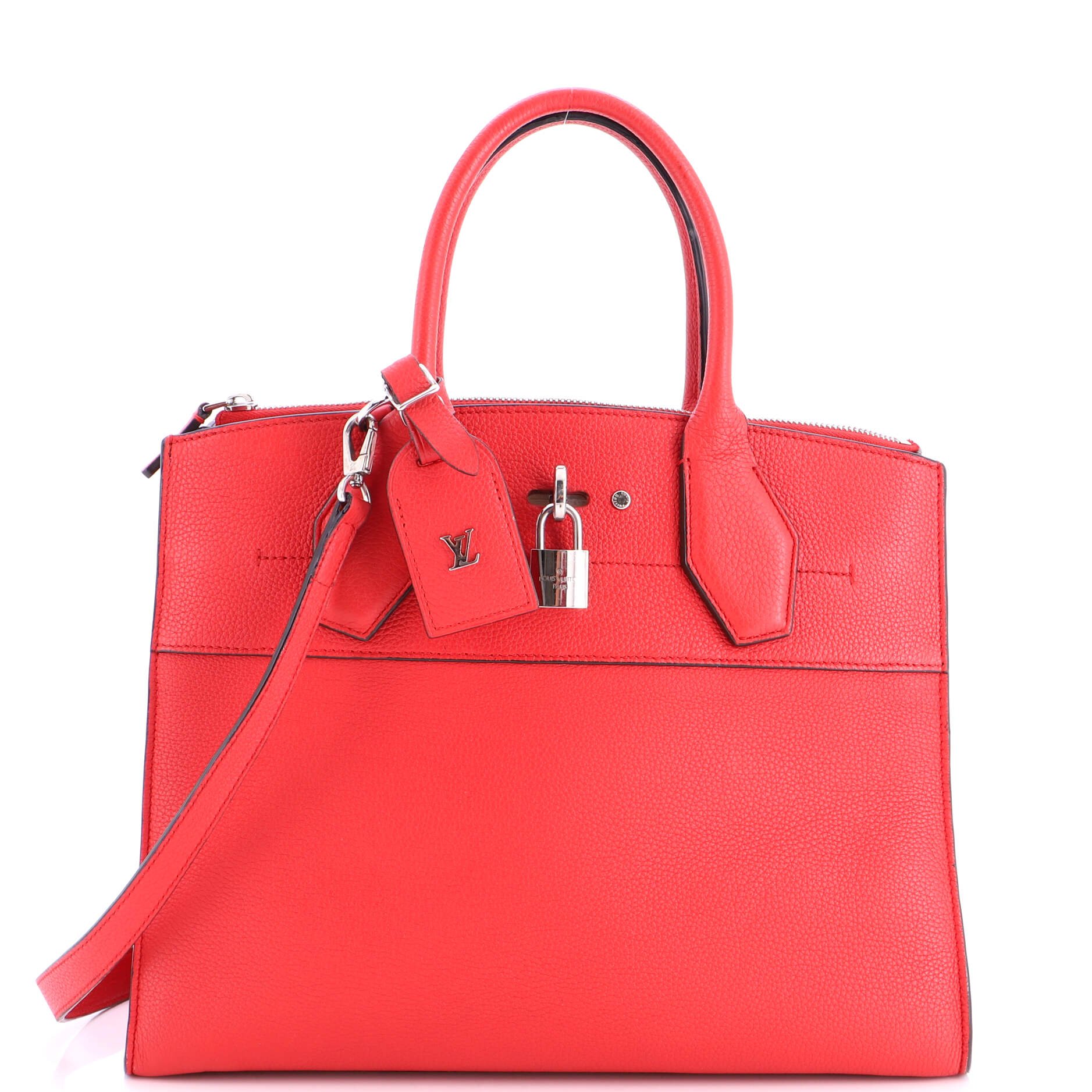 City Steamer Handbag Leather MM