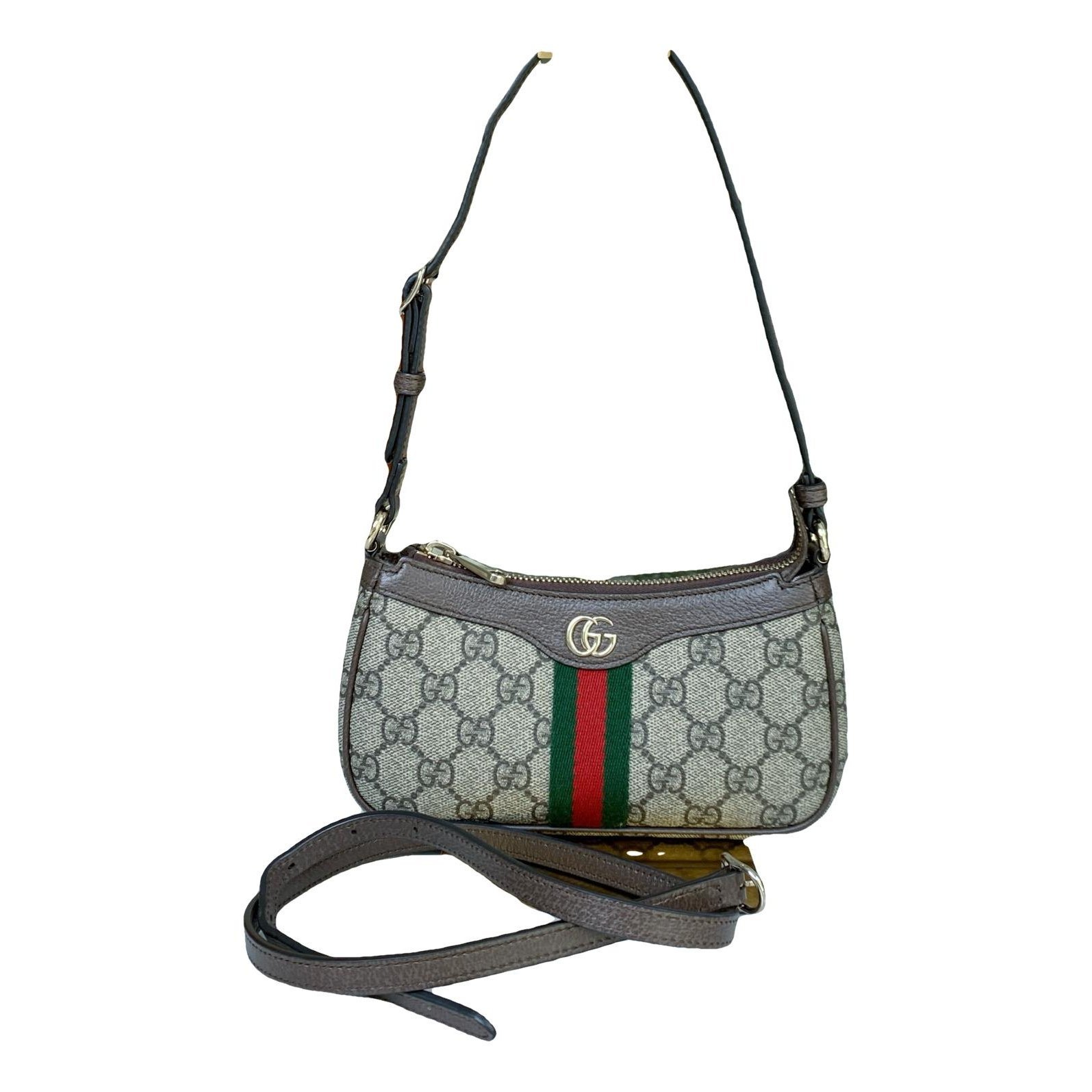 Ophidia leather handbag
