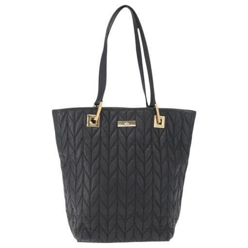 Leather tote