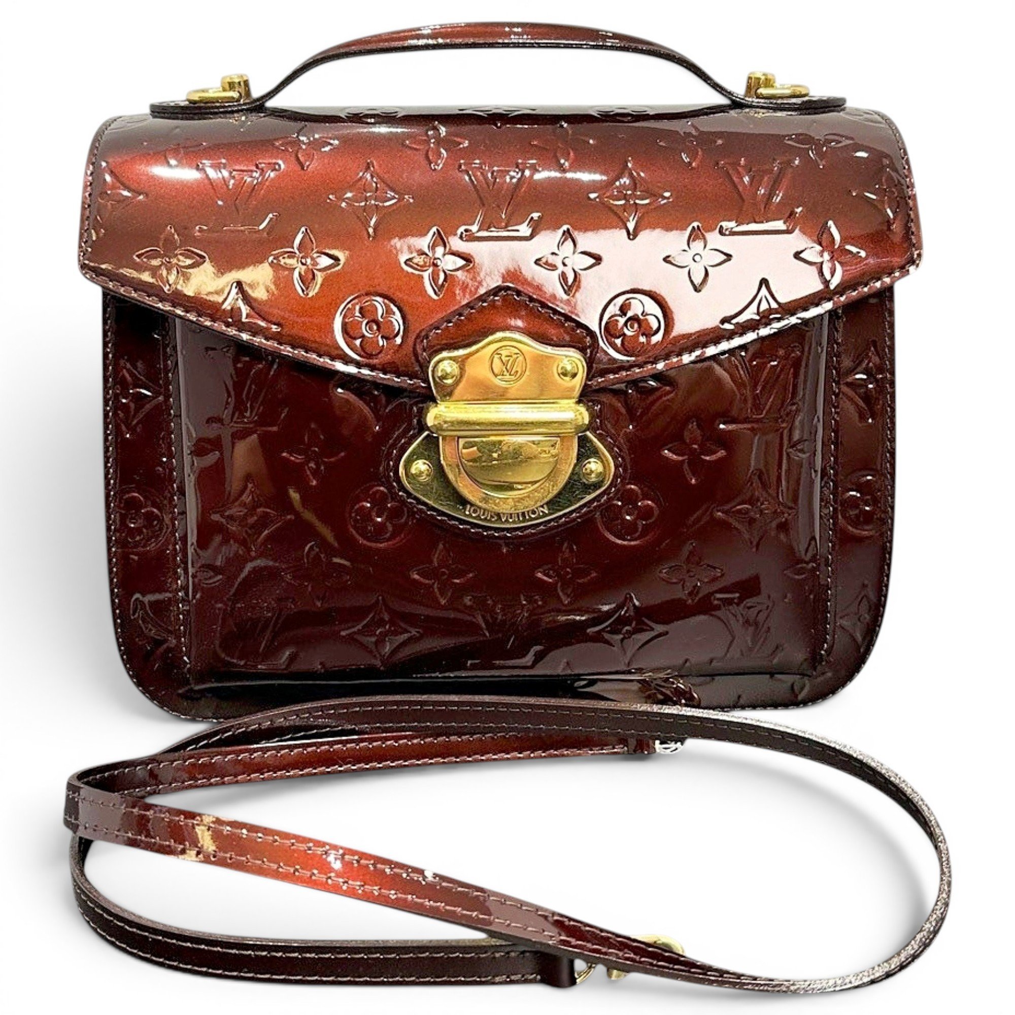 Daily patent leather bag