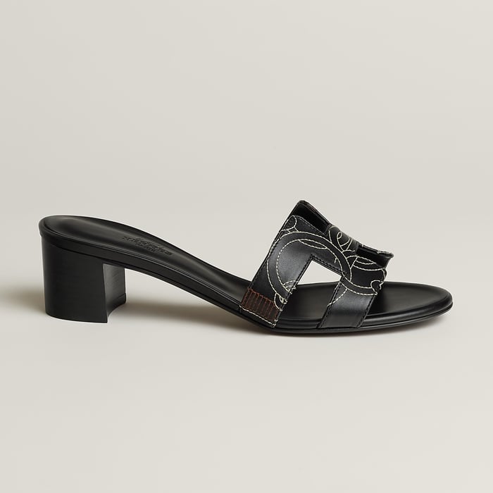 Noir Oasis Sandal